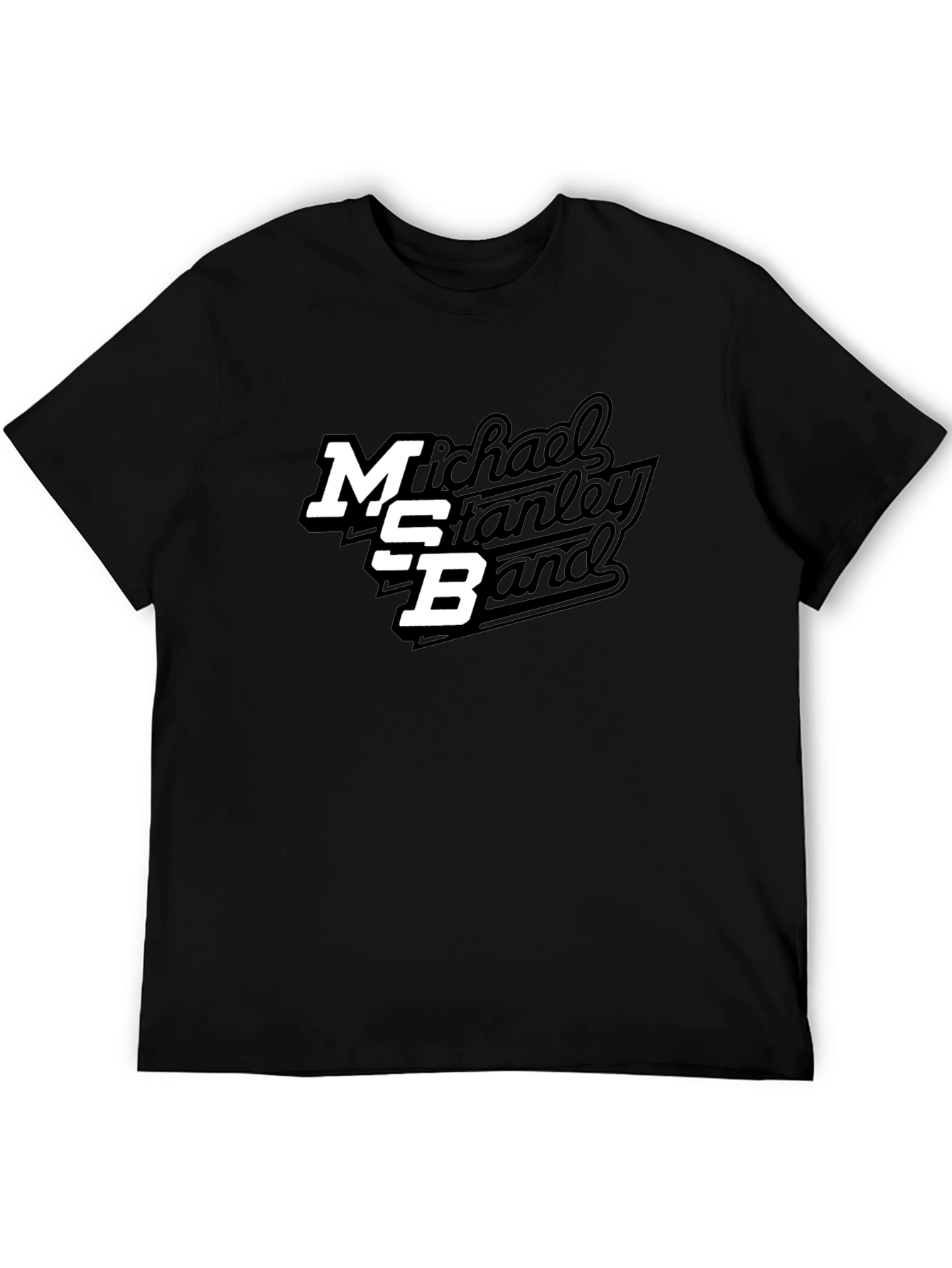 Michael Stanley Band MSB Black Graphic Tee