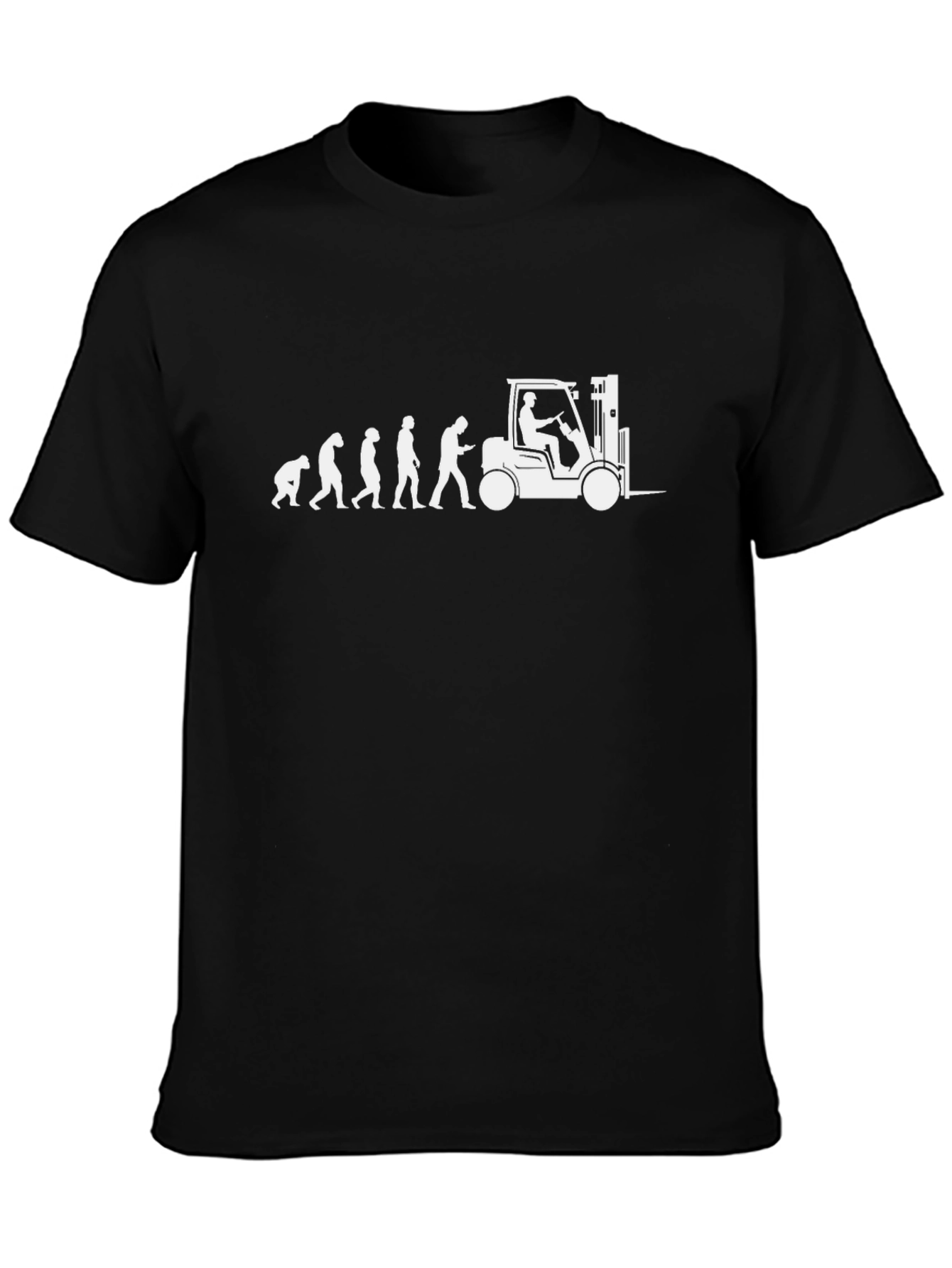 Evolution of Forklift Operator T-Shirt