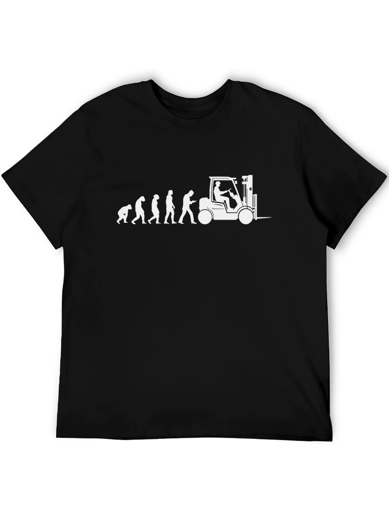Evolution of Forklift Operator T-Shirt
