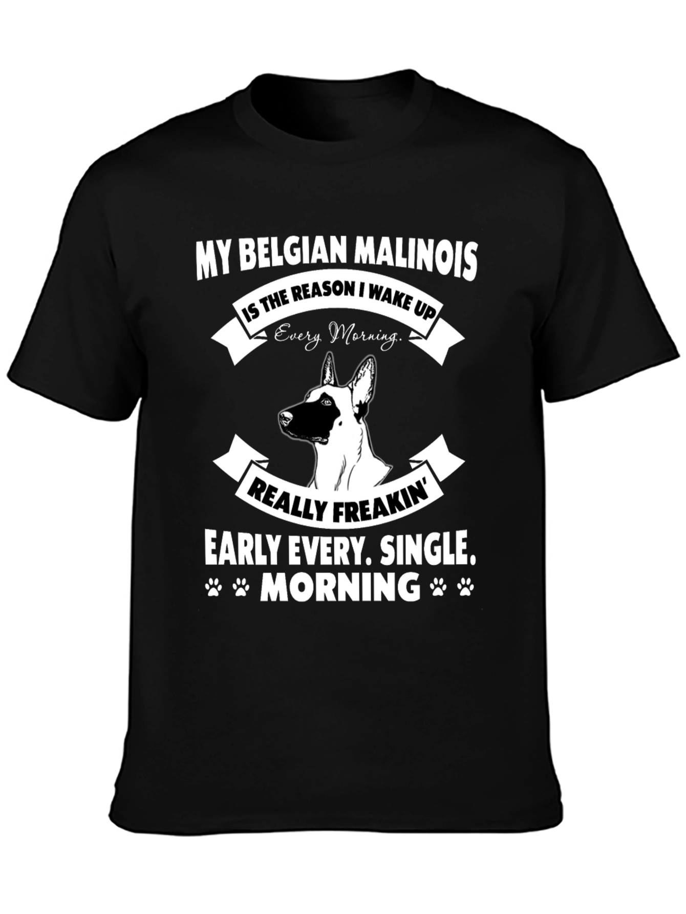 Belgian Malinois Dog Lover Graphic T-Shirt