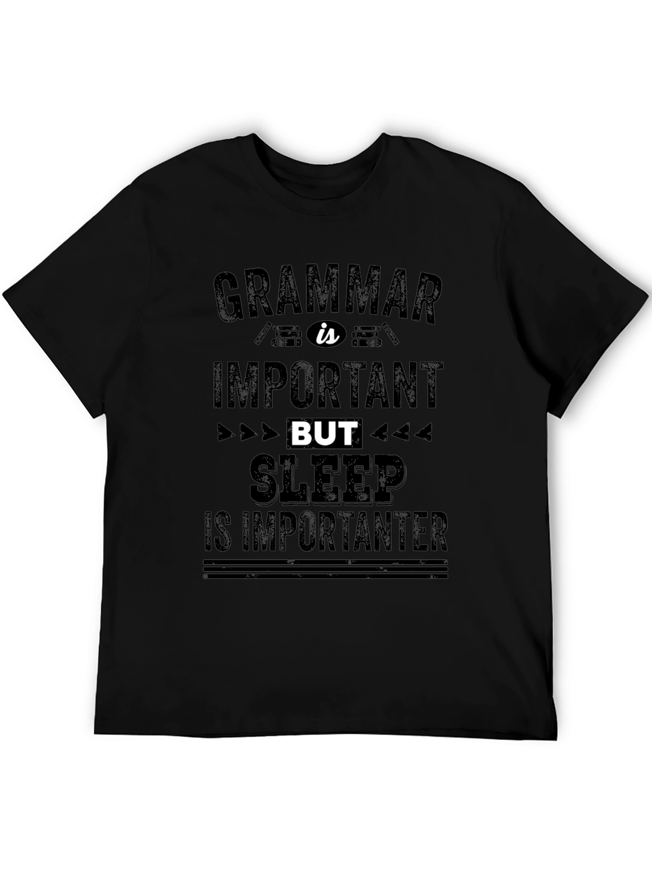 Funny Grammar & Sleep T-Shirt