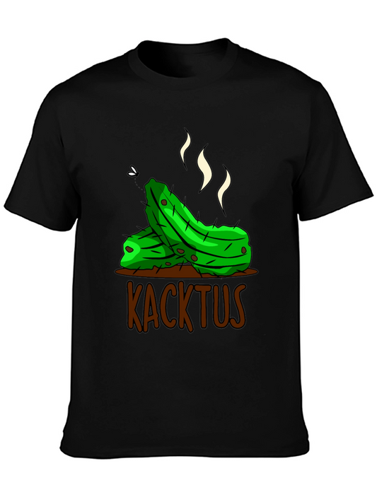 Humorous Kacktus Graphic T-Shirt - Unique Novelty Tee