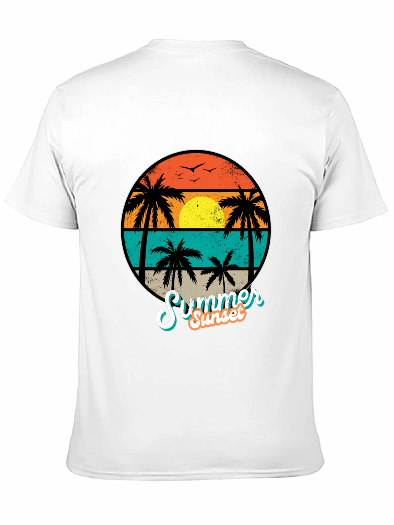 Retro Summer Sunset T-Shirt
