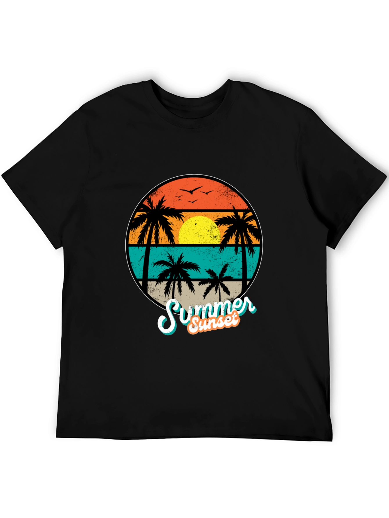 Retro Summer Sunset T-Shirt