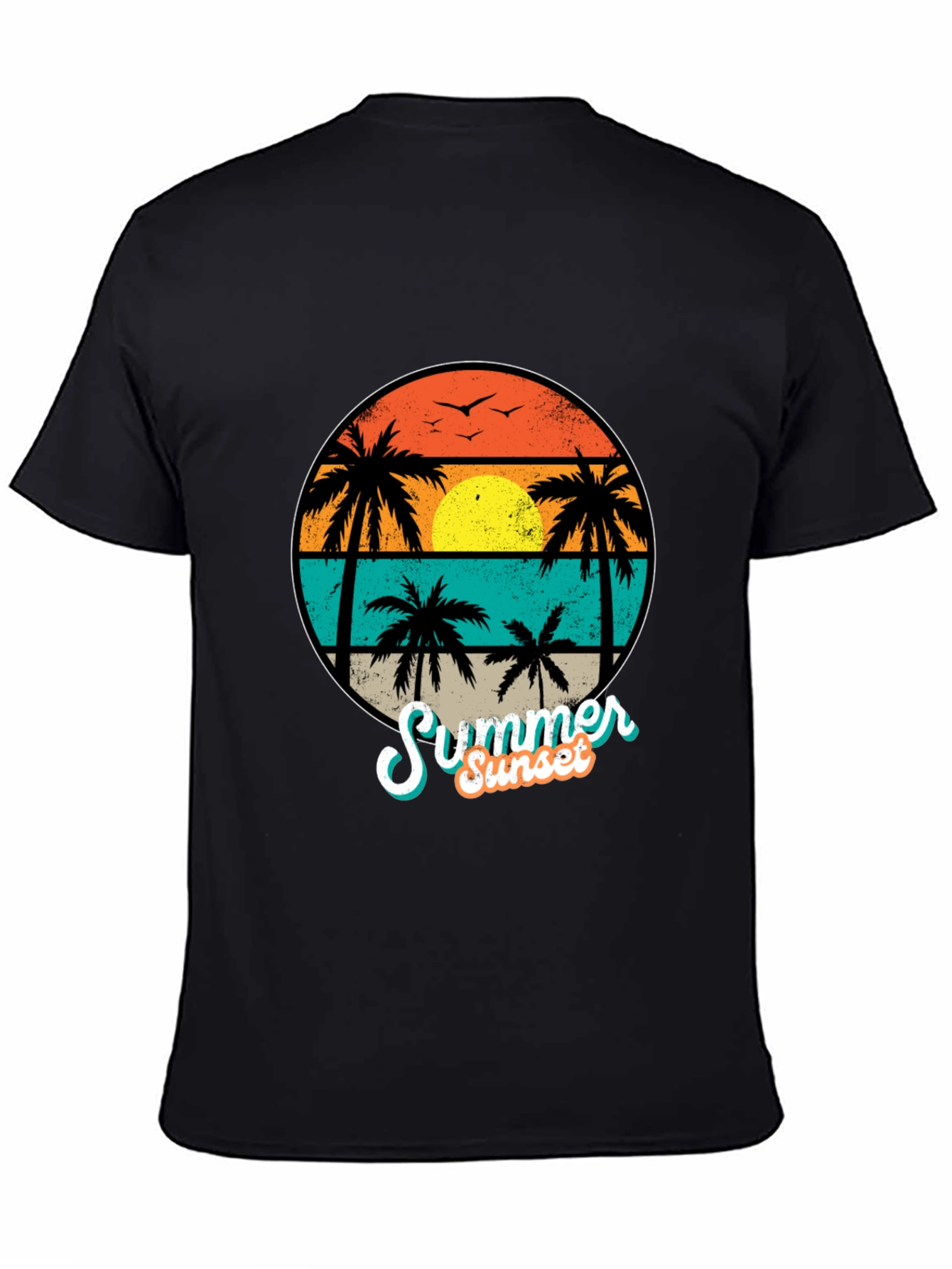 Retro Summer Sunset T-Shirt