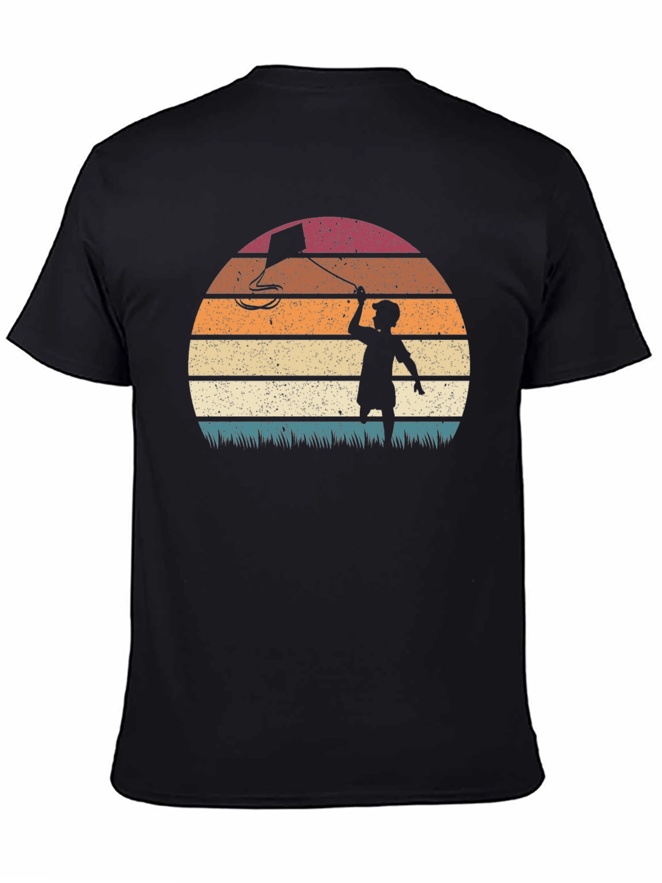 Retro Sunset Kite T-Shirt