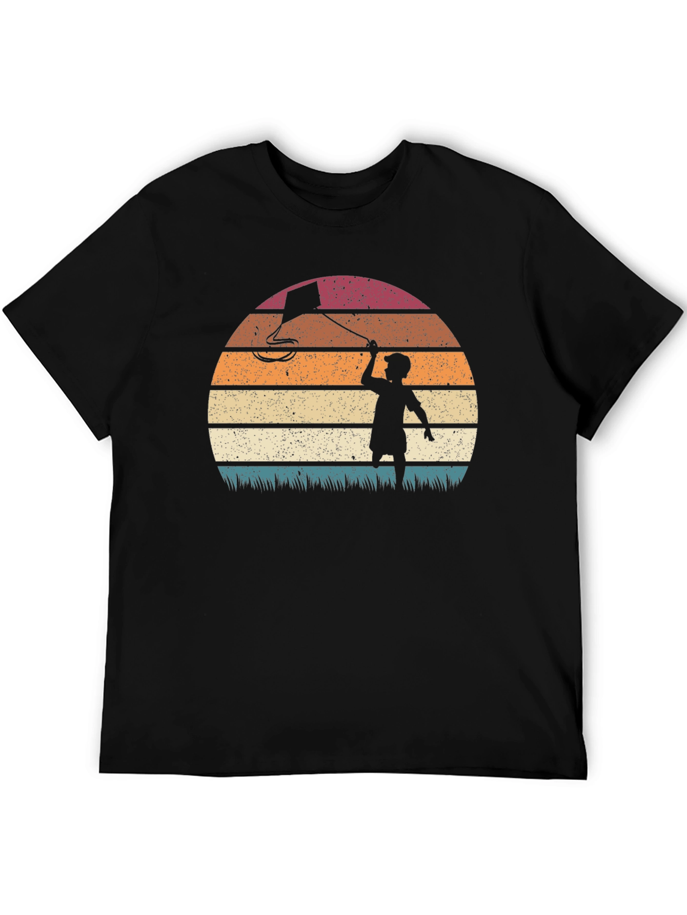 Retro Sunset Kite T-Shirt