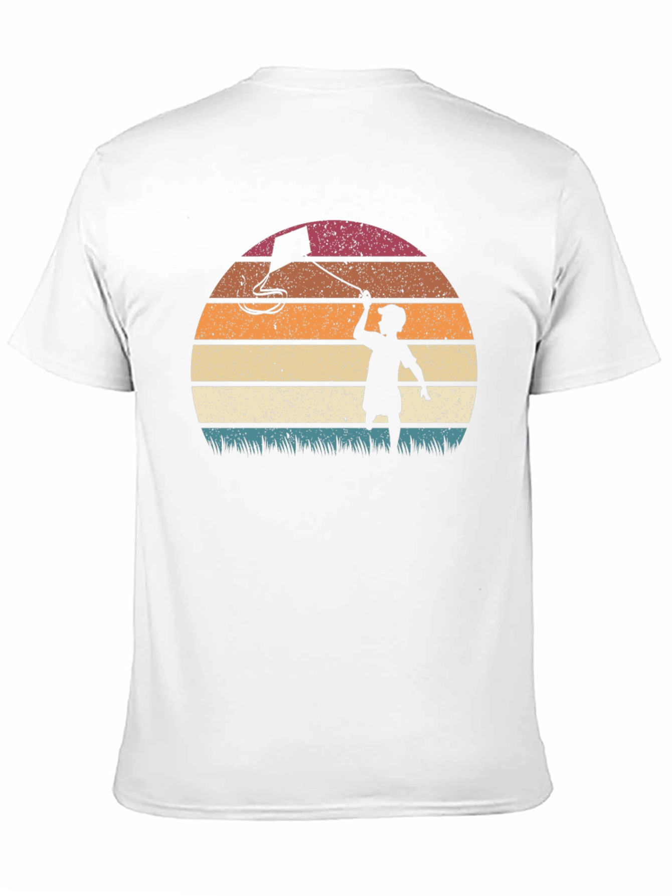 Retro Sunset Kite T-Shirt