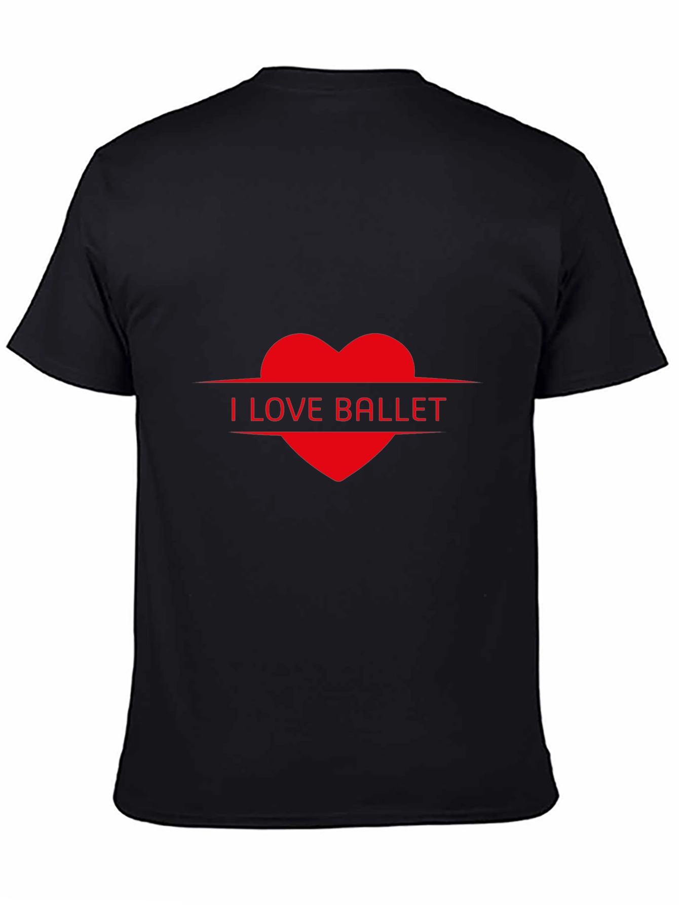 I Love Ballet Heart T-Shirt
