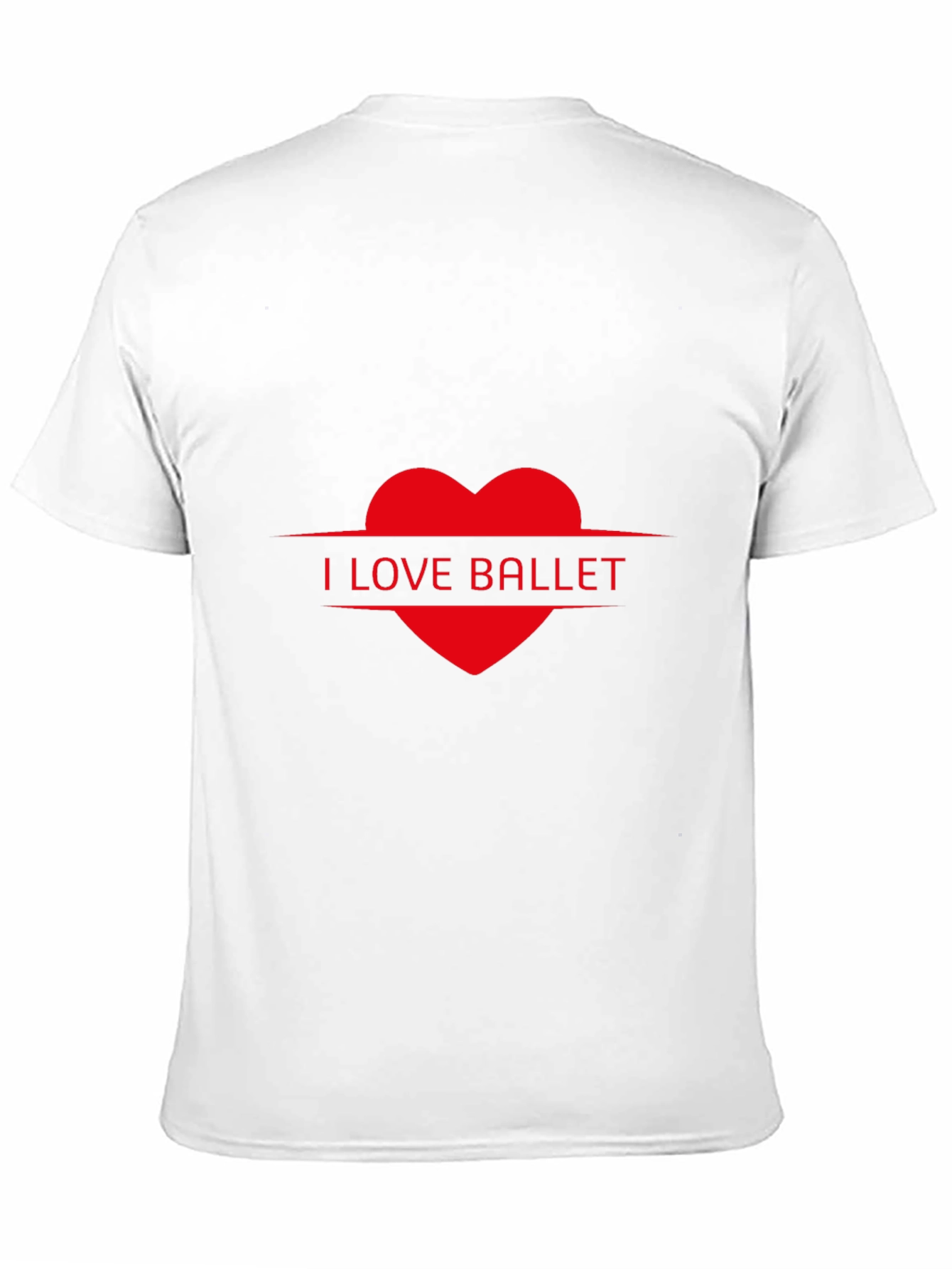 I Love Ballet Heart T-Shirt