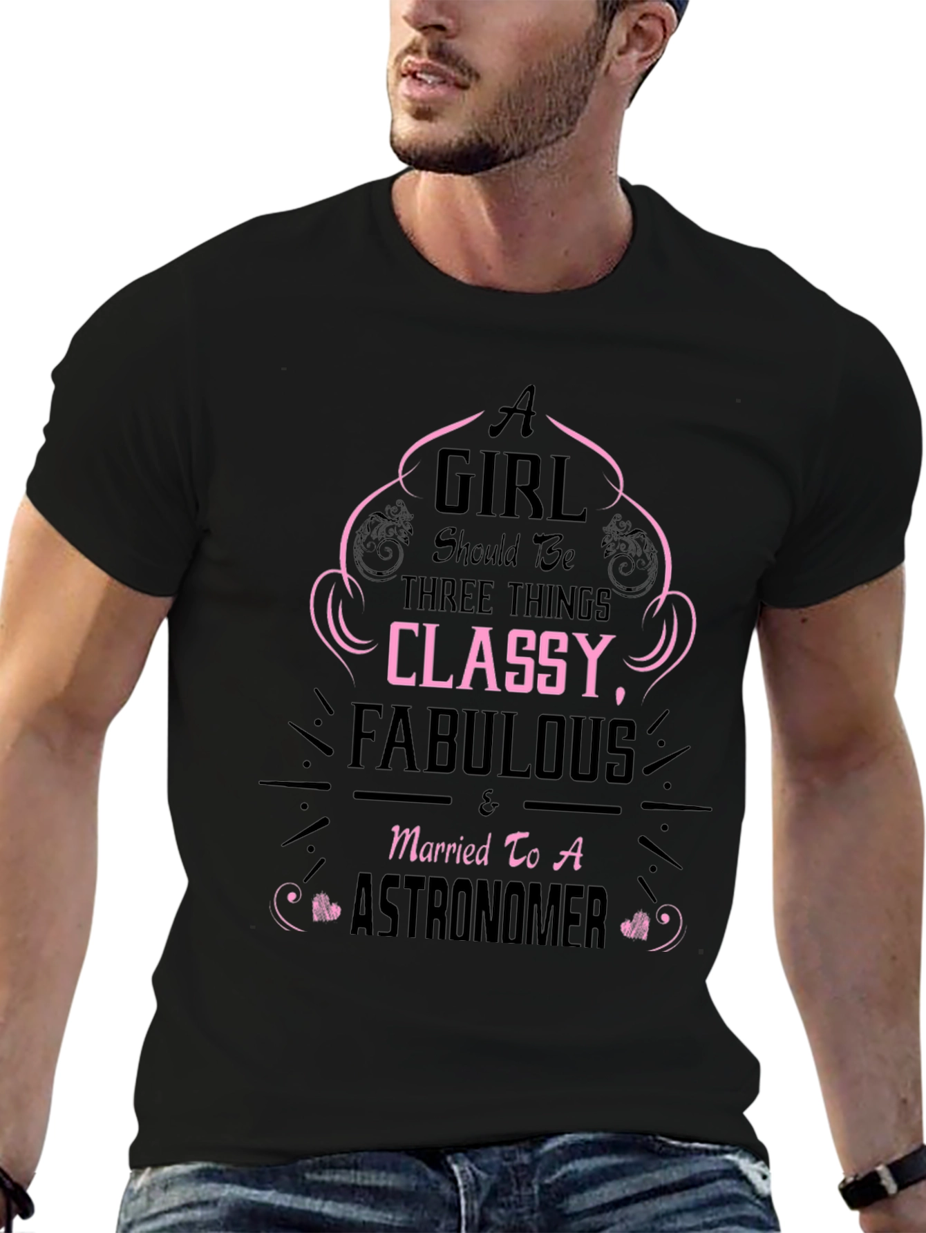 Classy Astronomer Wife T-Shirt