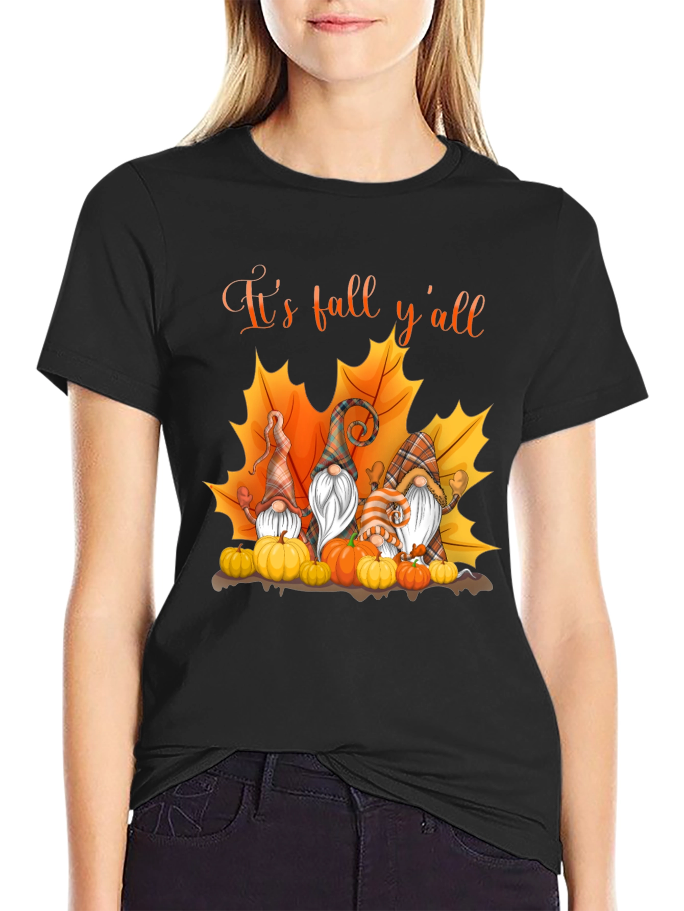 Its Fall Yall Gnome T-Shirt