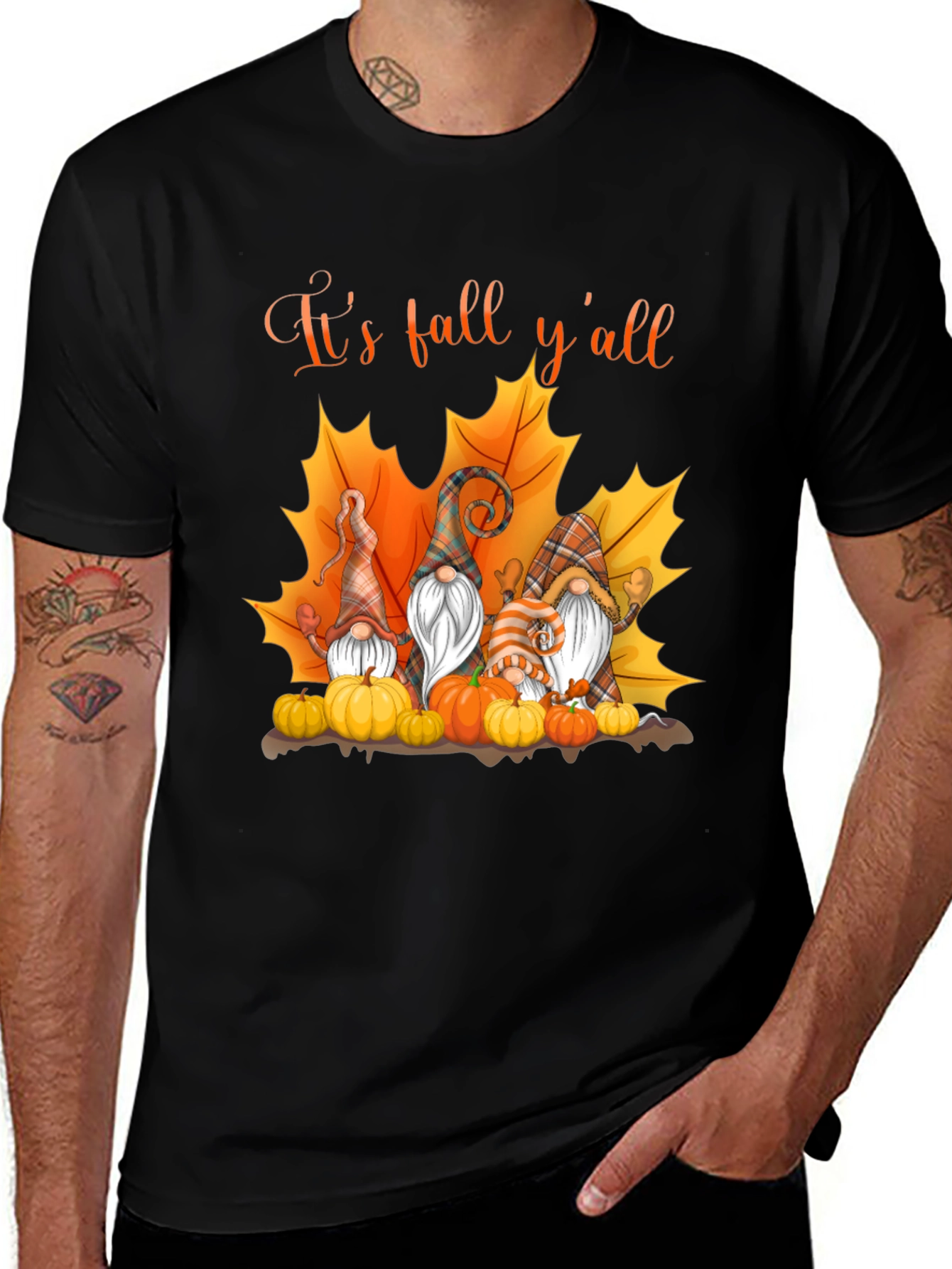 Its Fall Yall Gnome T-Shirt