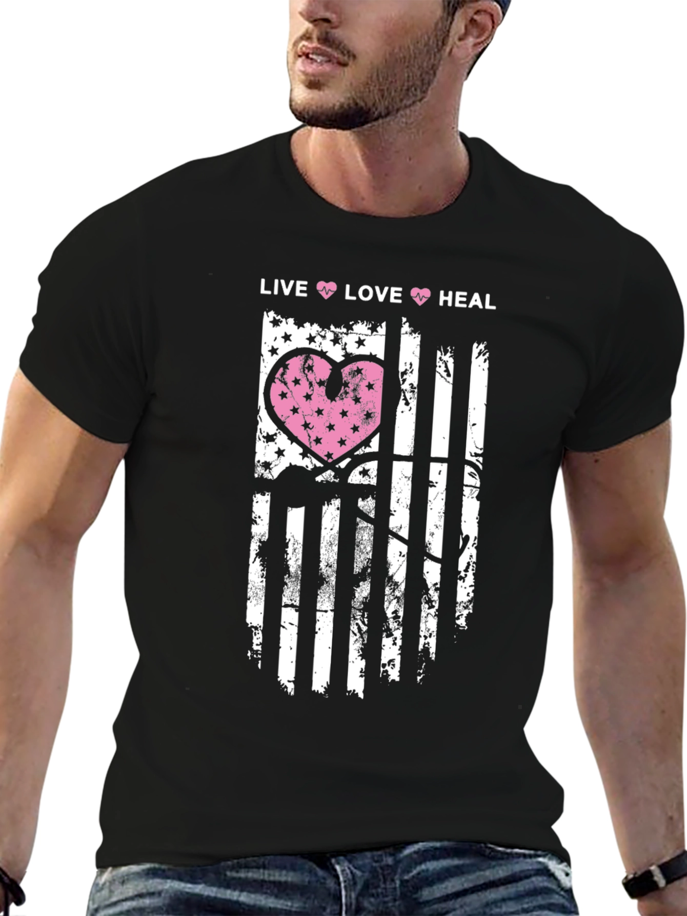 Live Love Heal Graphic T-Shirt