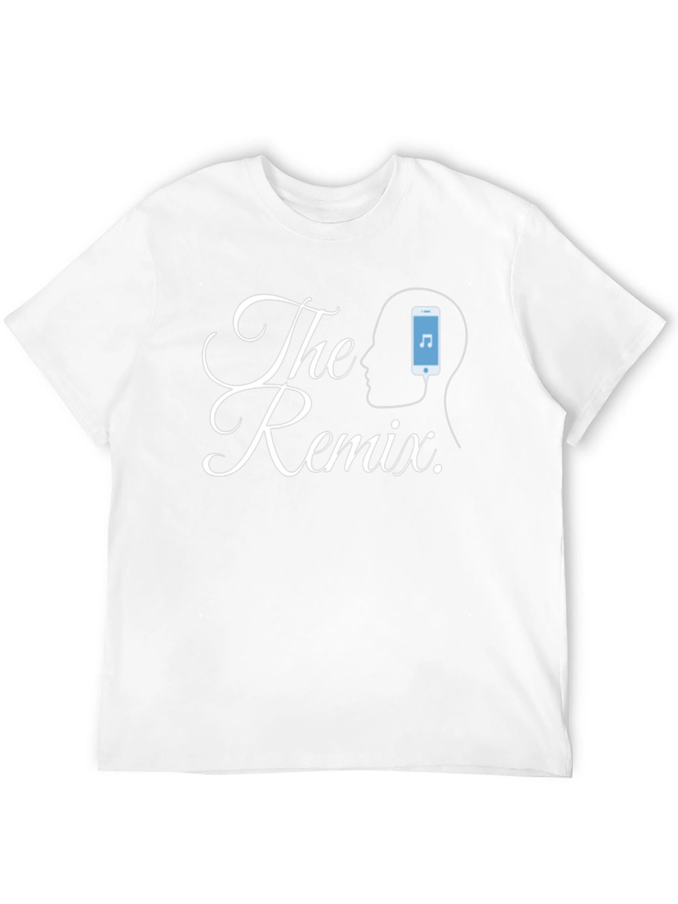 The Remix Graphic Tee - Black Casual T-Shirt