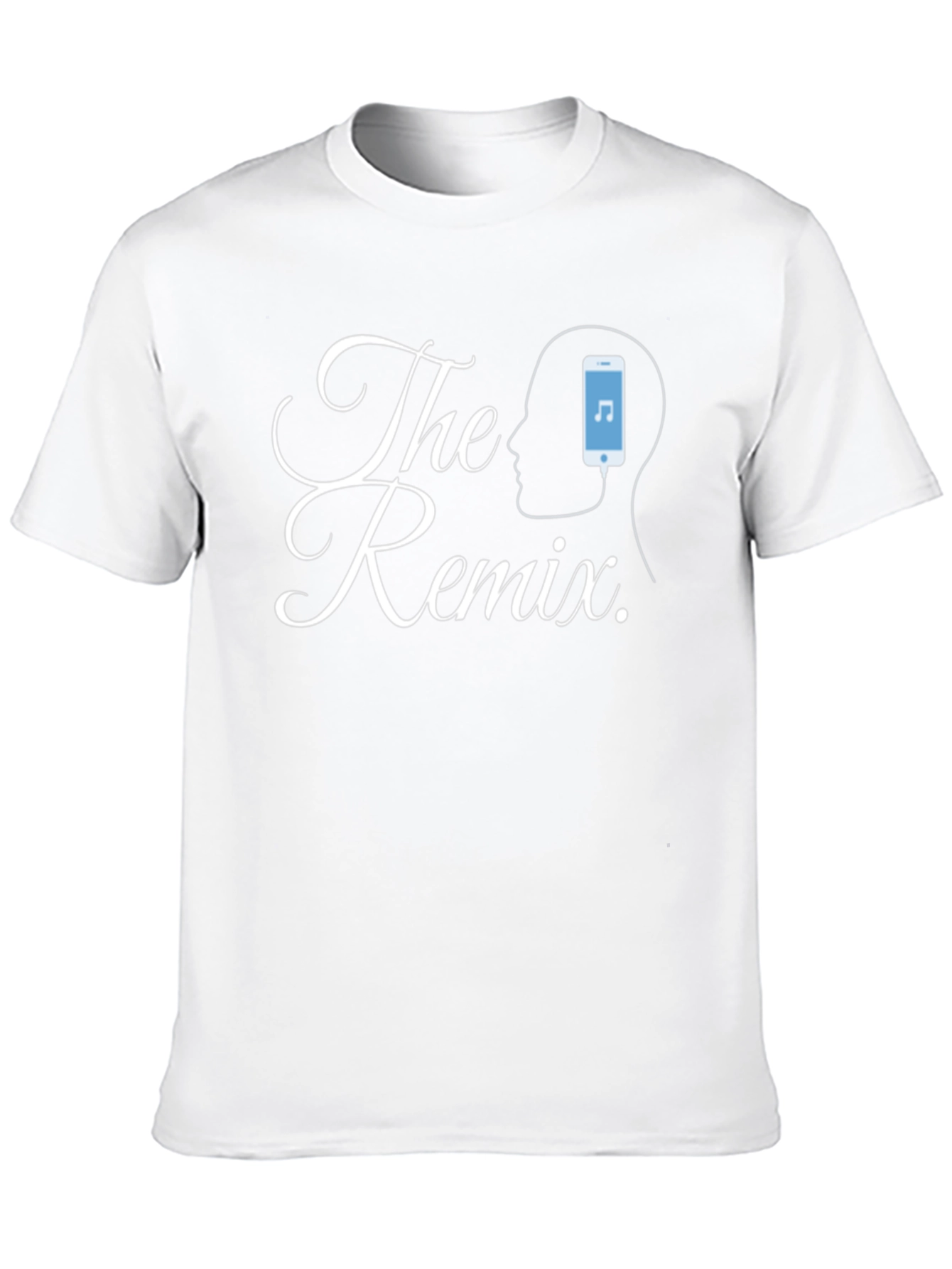 The Remix Graphic Tee - Black Casual T-Shirt