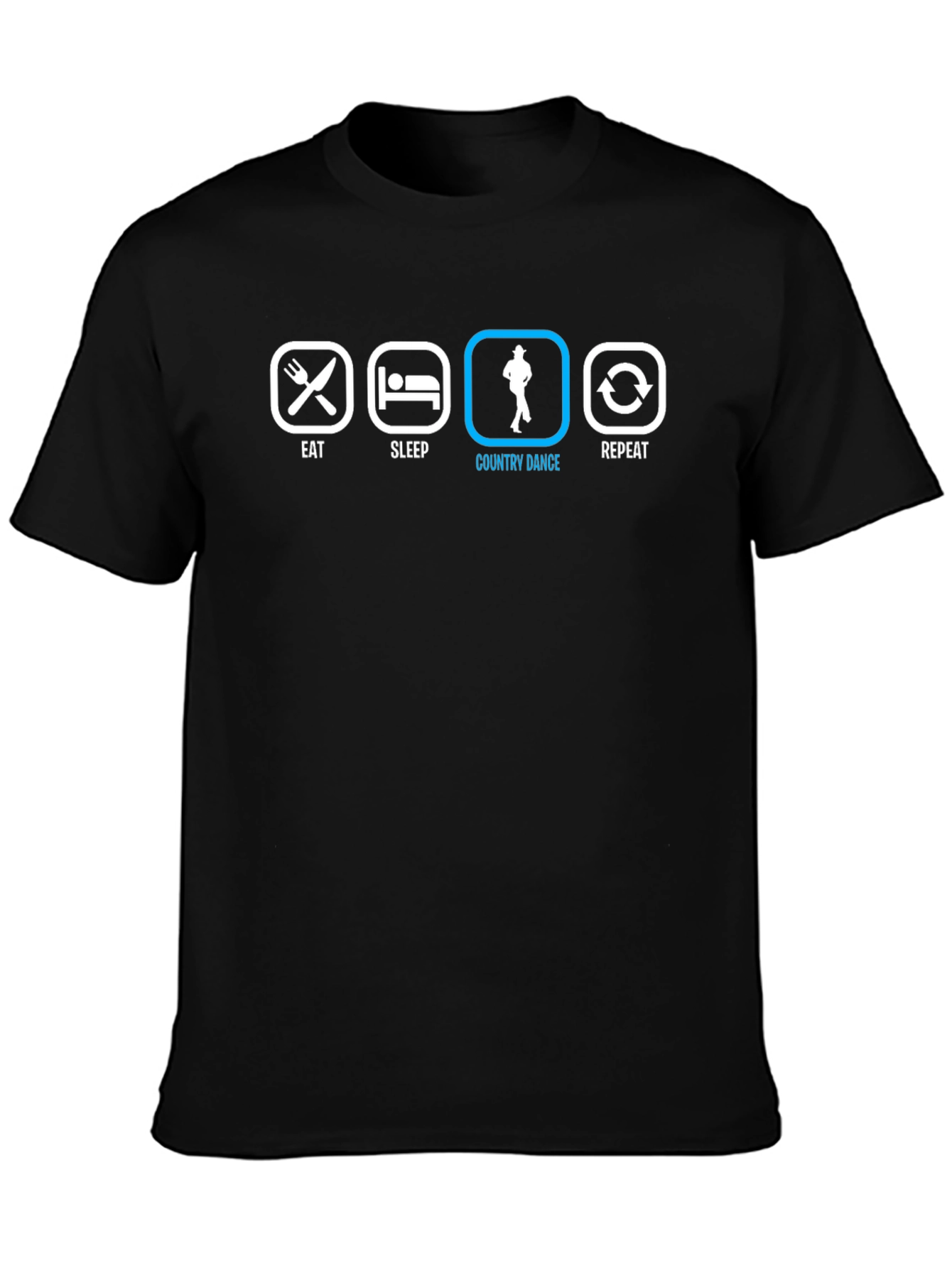 Eat Sleep Country Dance Repeat T-Shirt