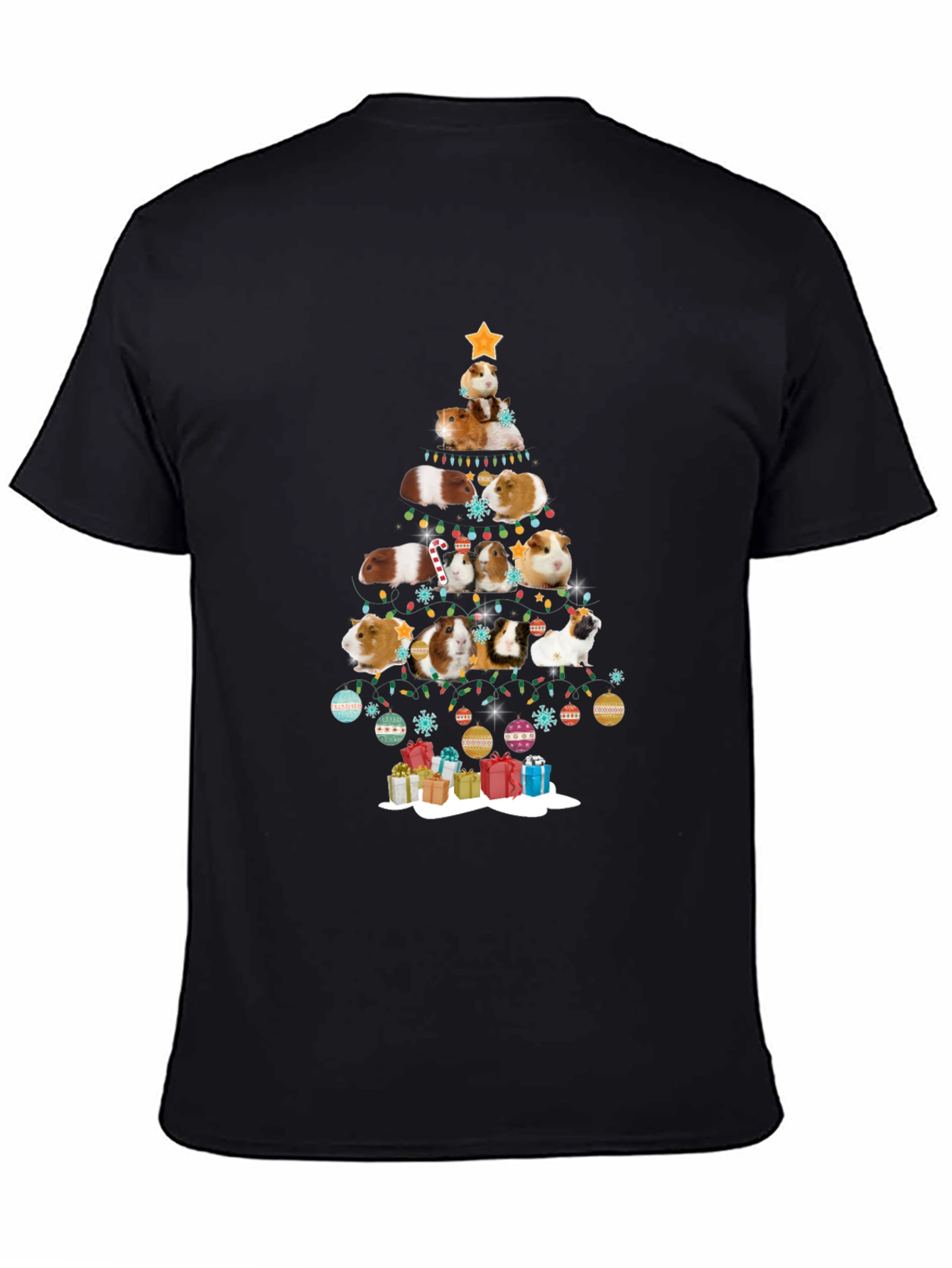 Guinea Pig Christmas Tree T-Shirt