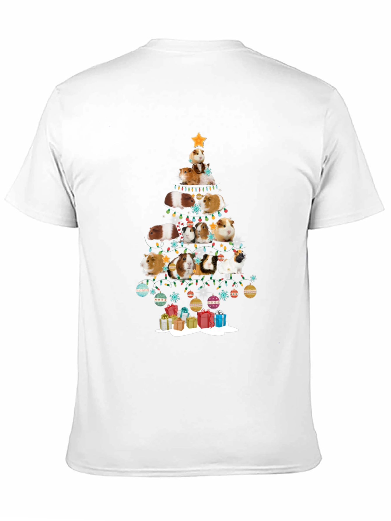 Guinea Pig Christmas Tree T-Shirt