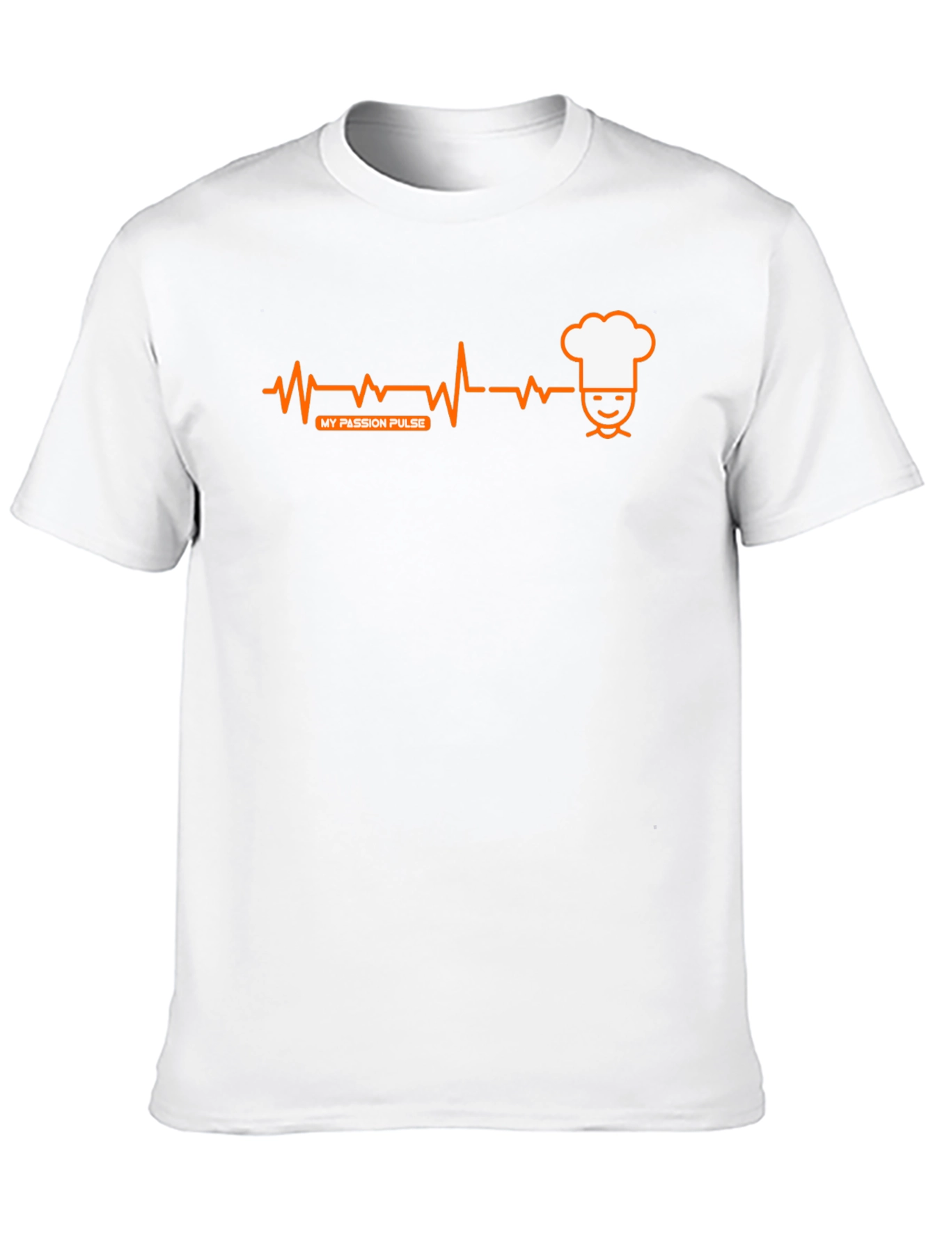 Chefs Passion Pulse T-Shirt - Black Crew Neck