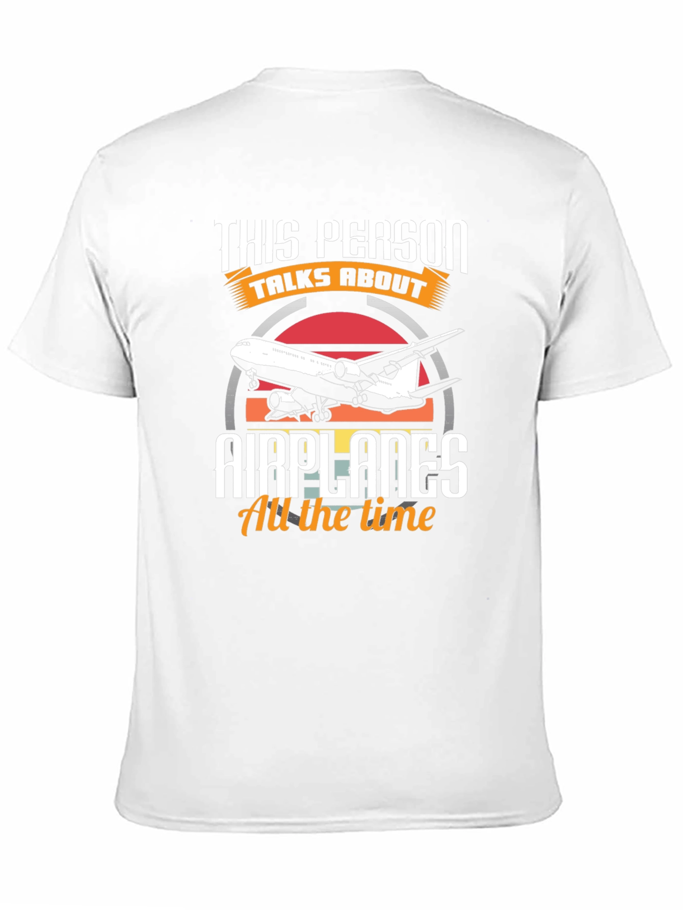This Person Talks About Airplanes T-Shirt