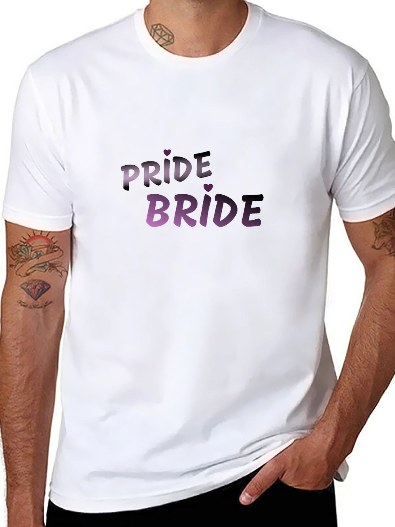 Pride Bride Black T-Shirt