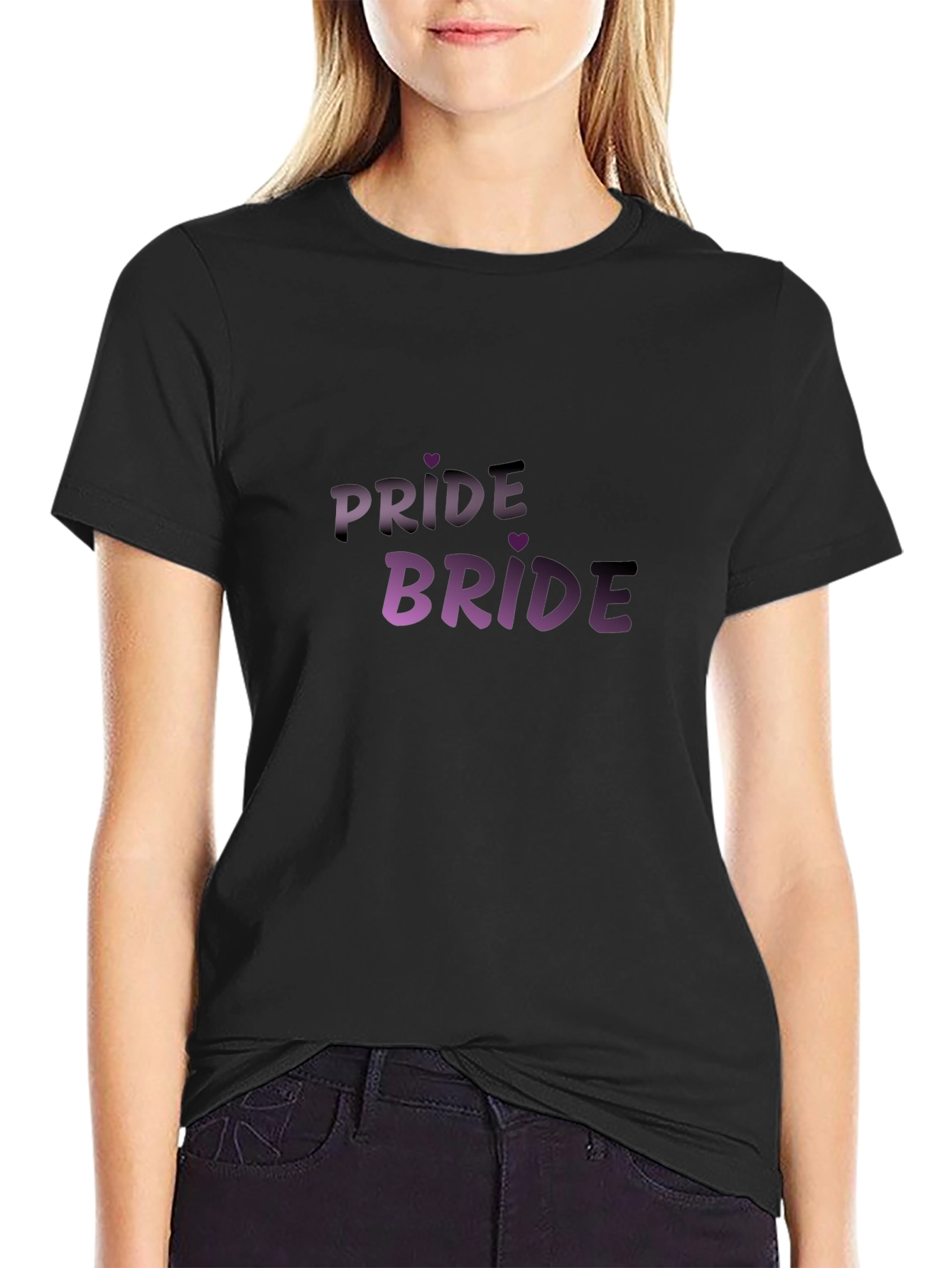 Pride Bride Black T-Shirt