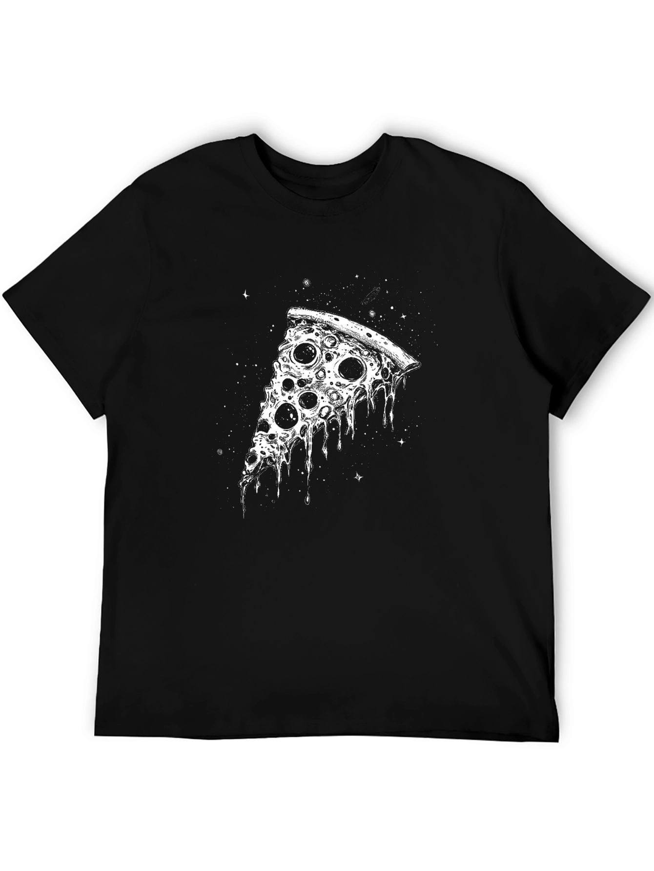 Cosmic Pizza Graphic T-Shirt