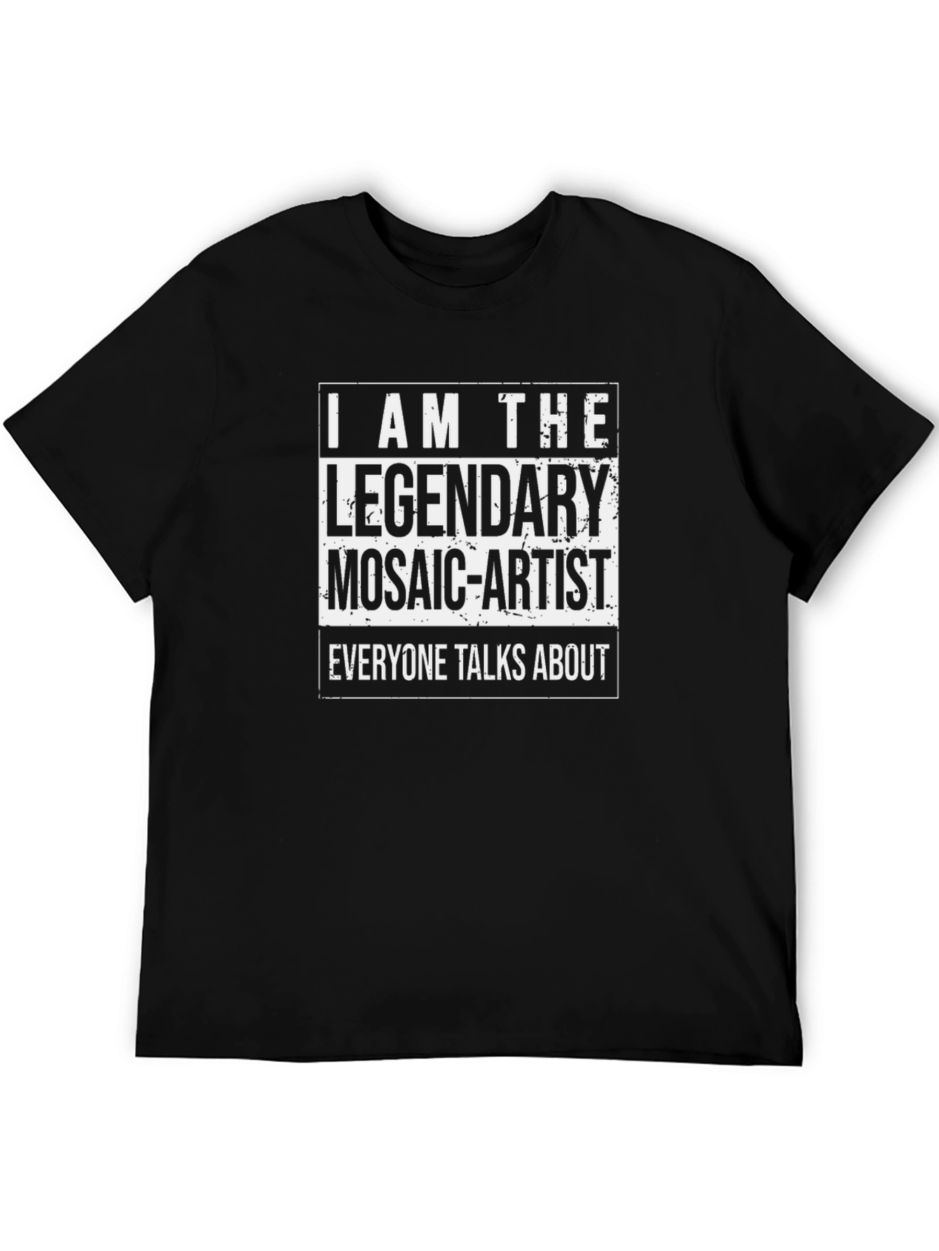 Legendary Mosaic Artist T-Shirt - Black