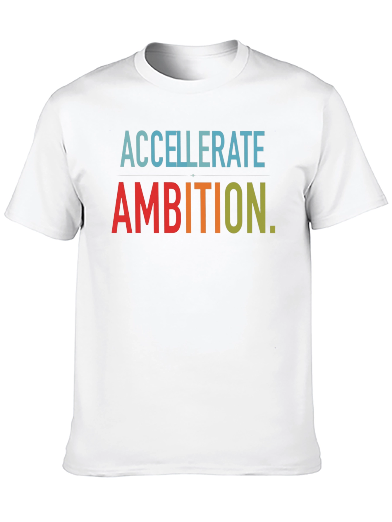 Accelerate Ambition Graphic Tee - Stylish Comfort