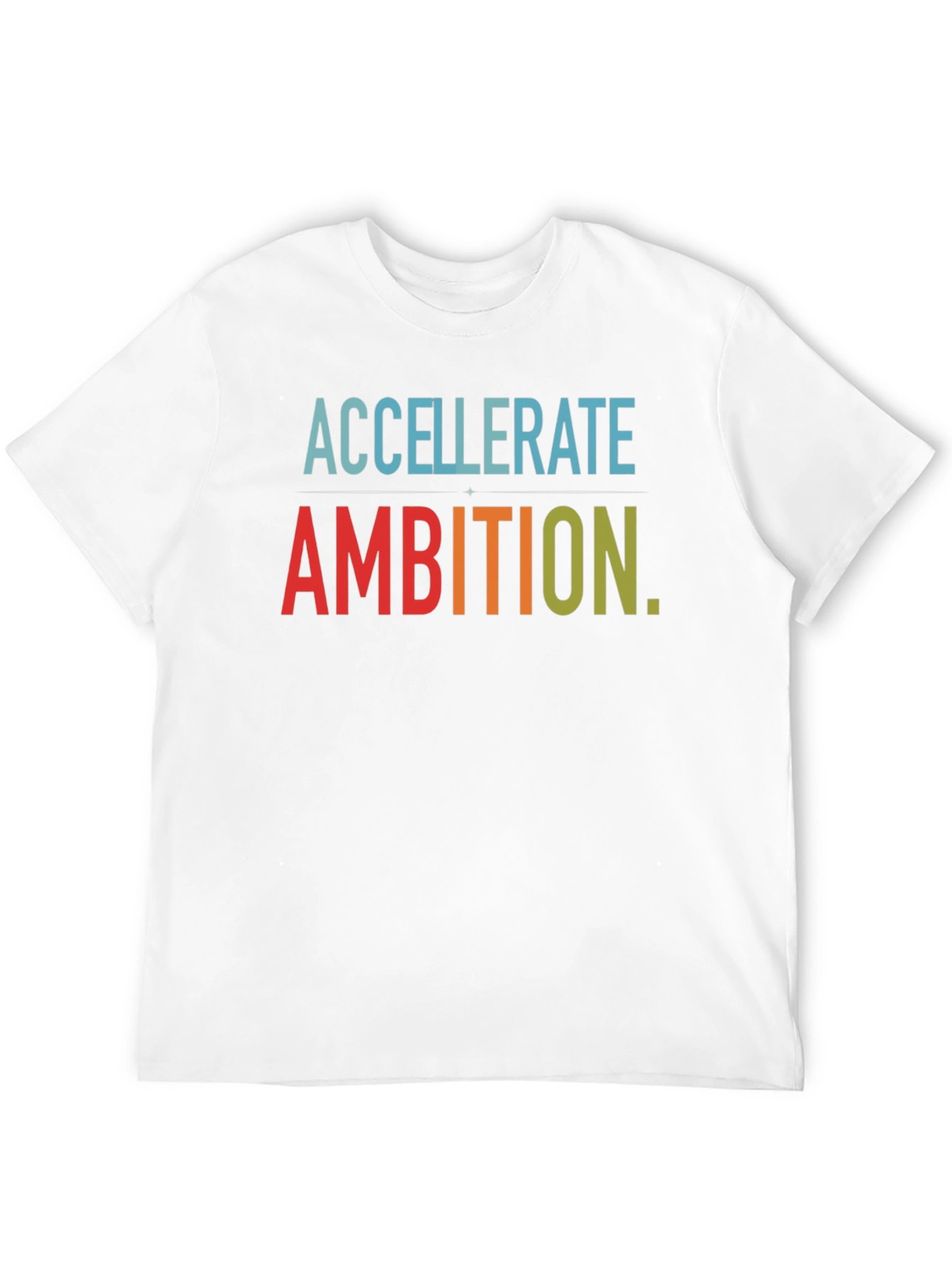 Accelerate Ambition Graphic Tee - Stylish Comfort