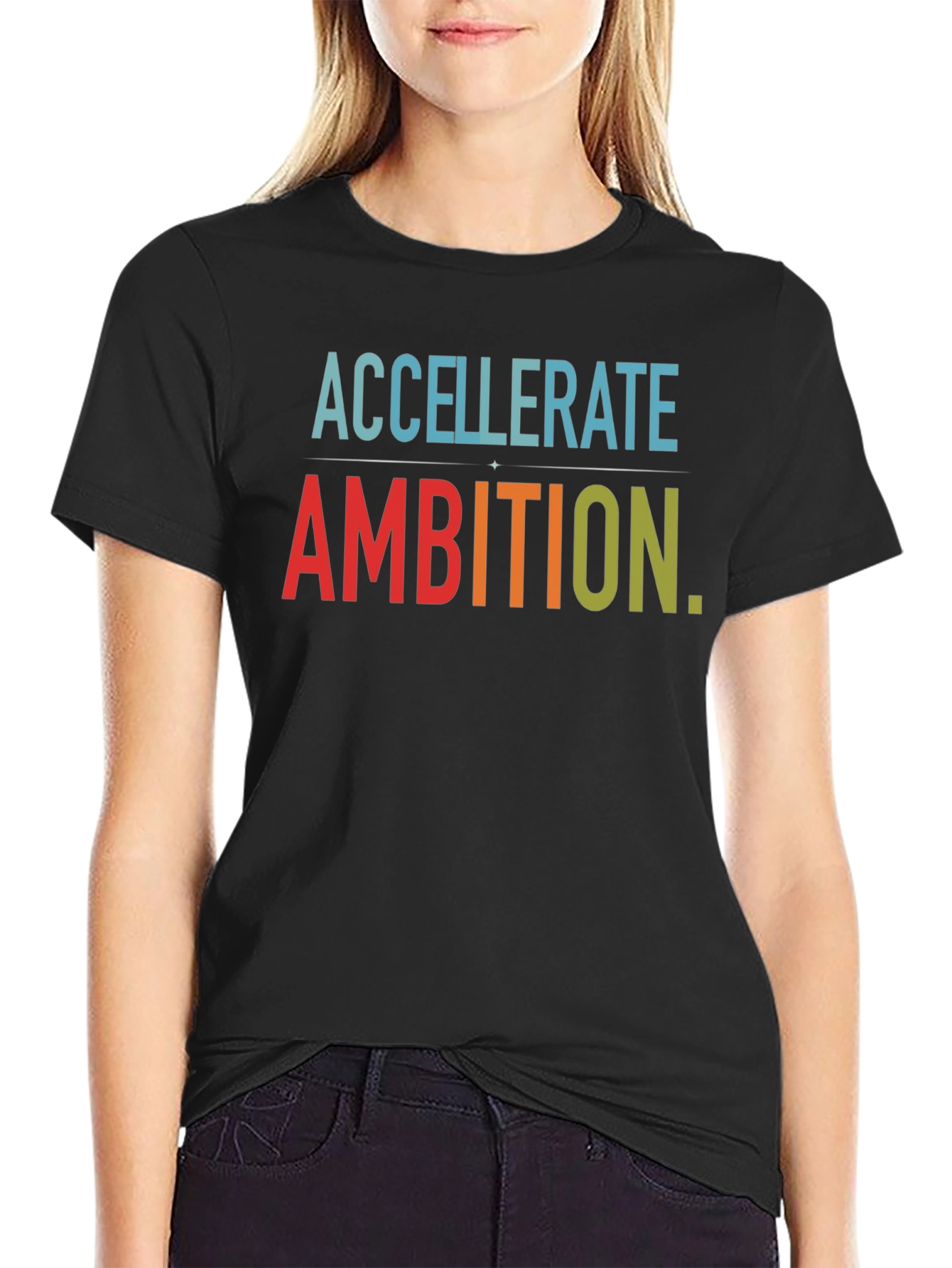 Accelerate Ambition Graphic Tee - Stylish Comfort