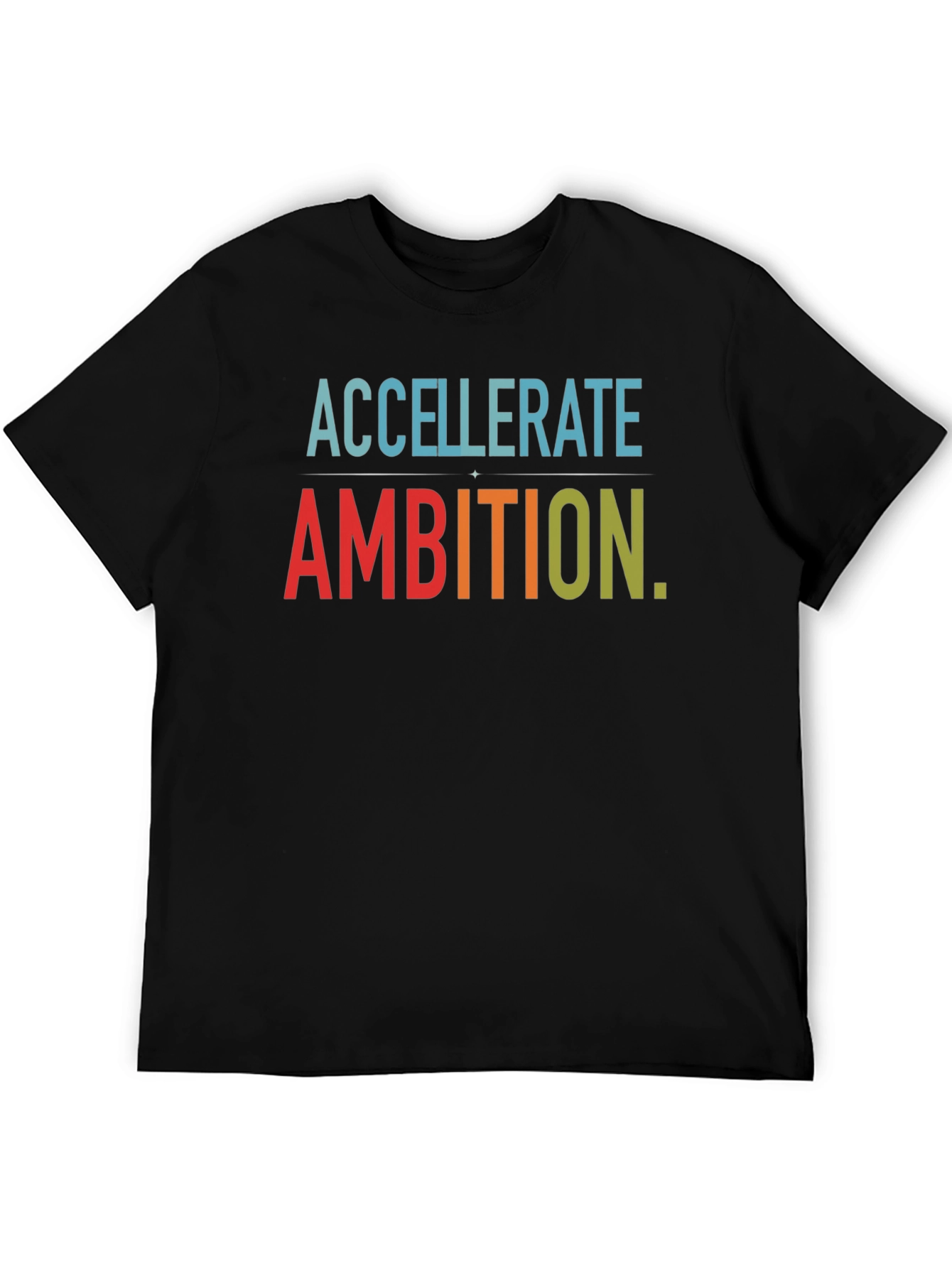 Accelerate Ambition Graphic Tee - Stylish Comfort