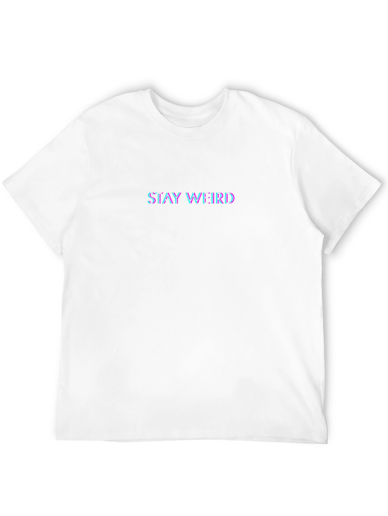 Stay Weird Black T-Shirt