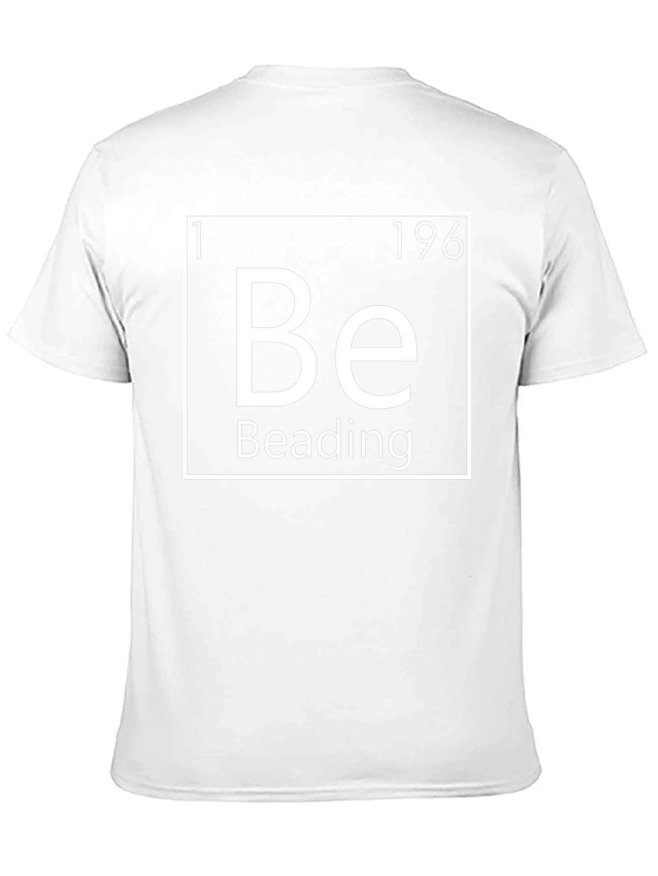 Beading Periodic Table Inspired Graphic T-Shirt