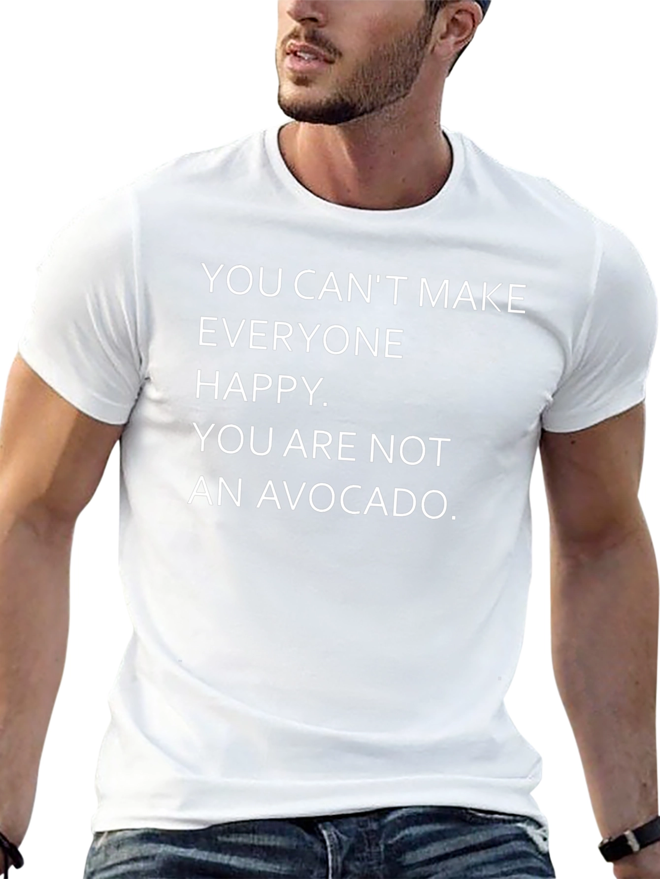 Funny Avocado T-Shirt: You Cant Make Everyone Happy Tee