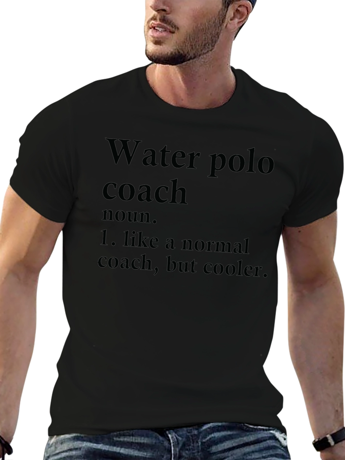 Water Polo Coach Funny Definition T-Shirt