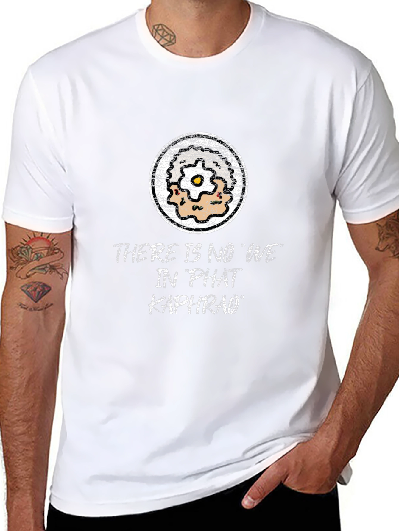 Phat Kaphrao Graphic Tee - Thai Food Lover T-Shirt