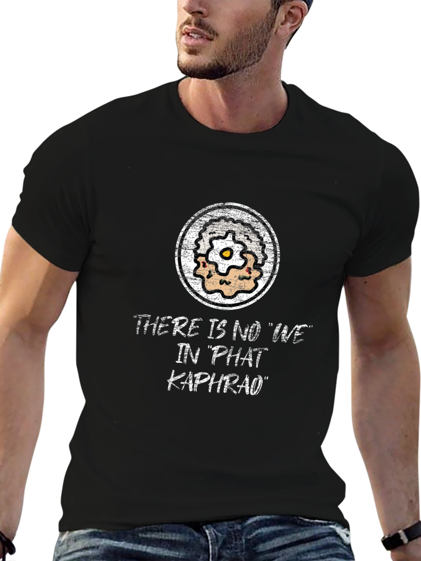 Phat Kaphrao Graphic Tee - Thai Food Lover T-Shirt