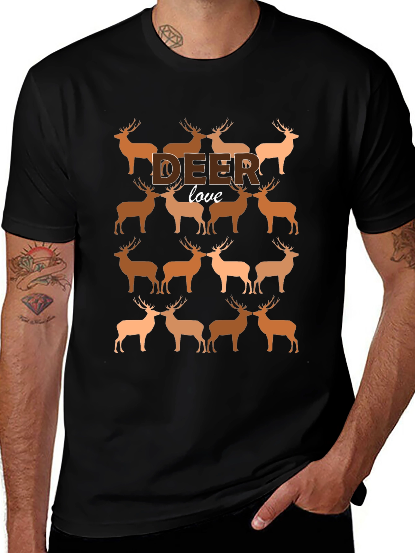 Deer Love Graphic Tee