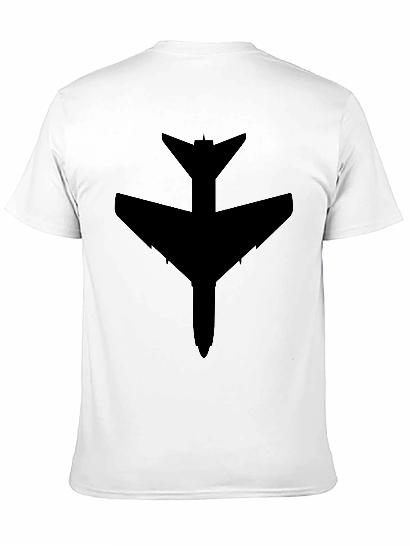 Jet Fighter Black Graphic Tee