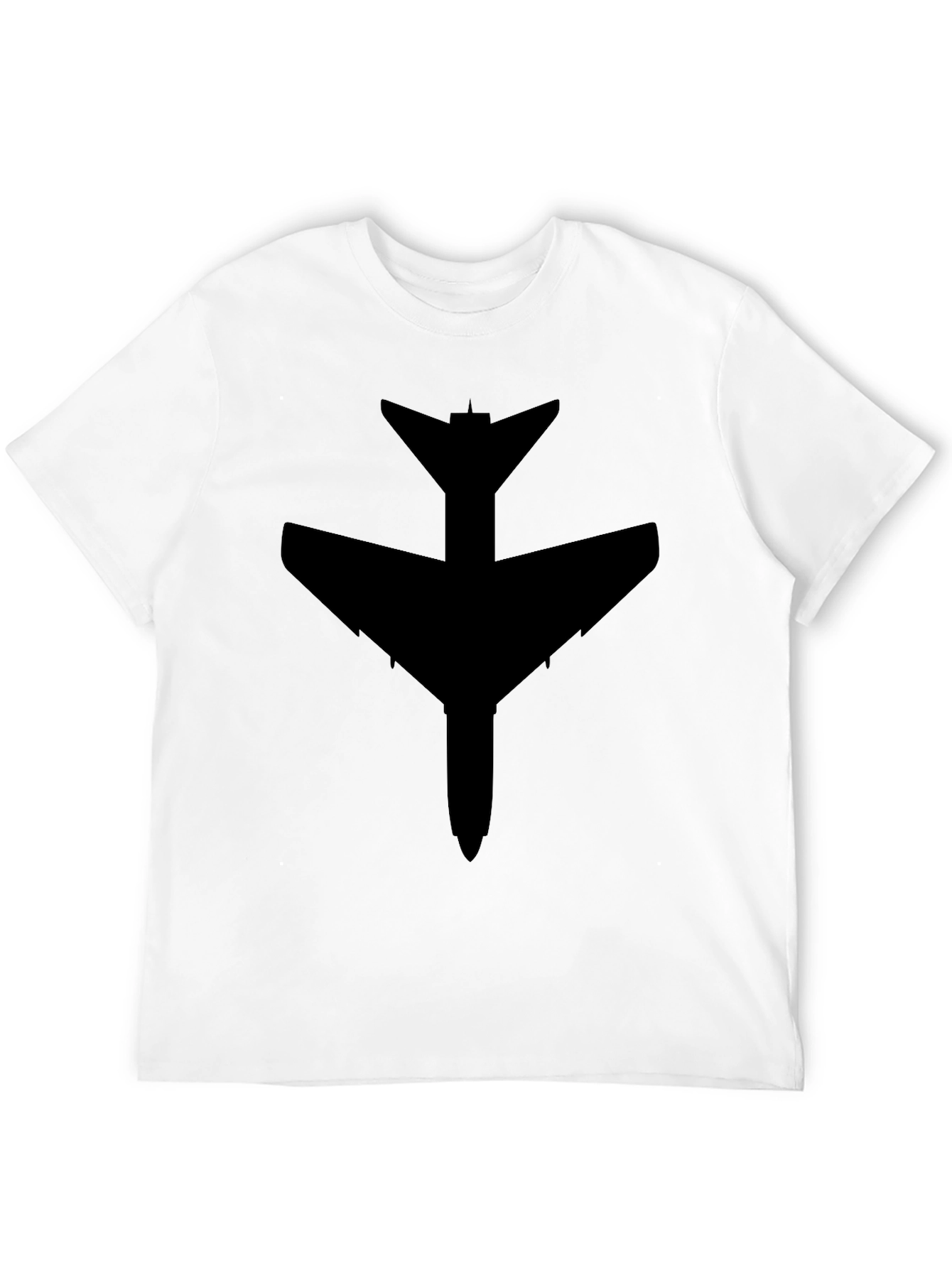 Jet Fighter Black Graphic Tee