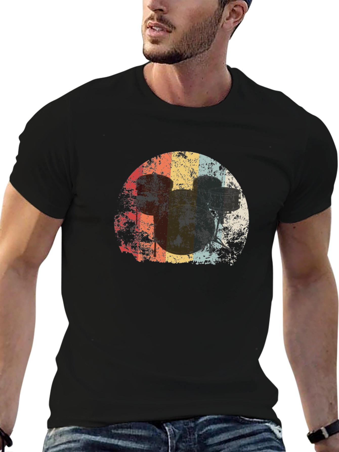 Retro Film Reel Graphic Tee