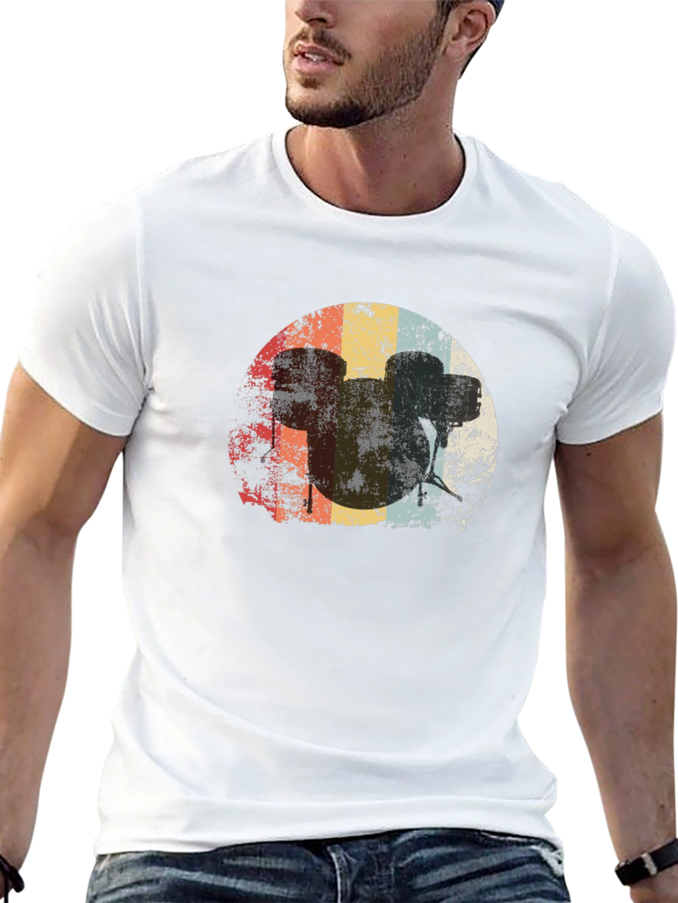Retro Film Reel Graphic Tee