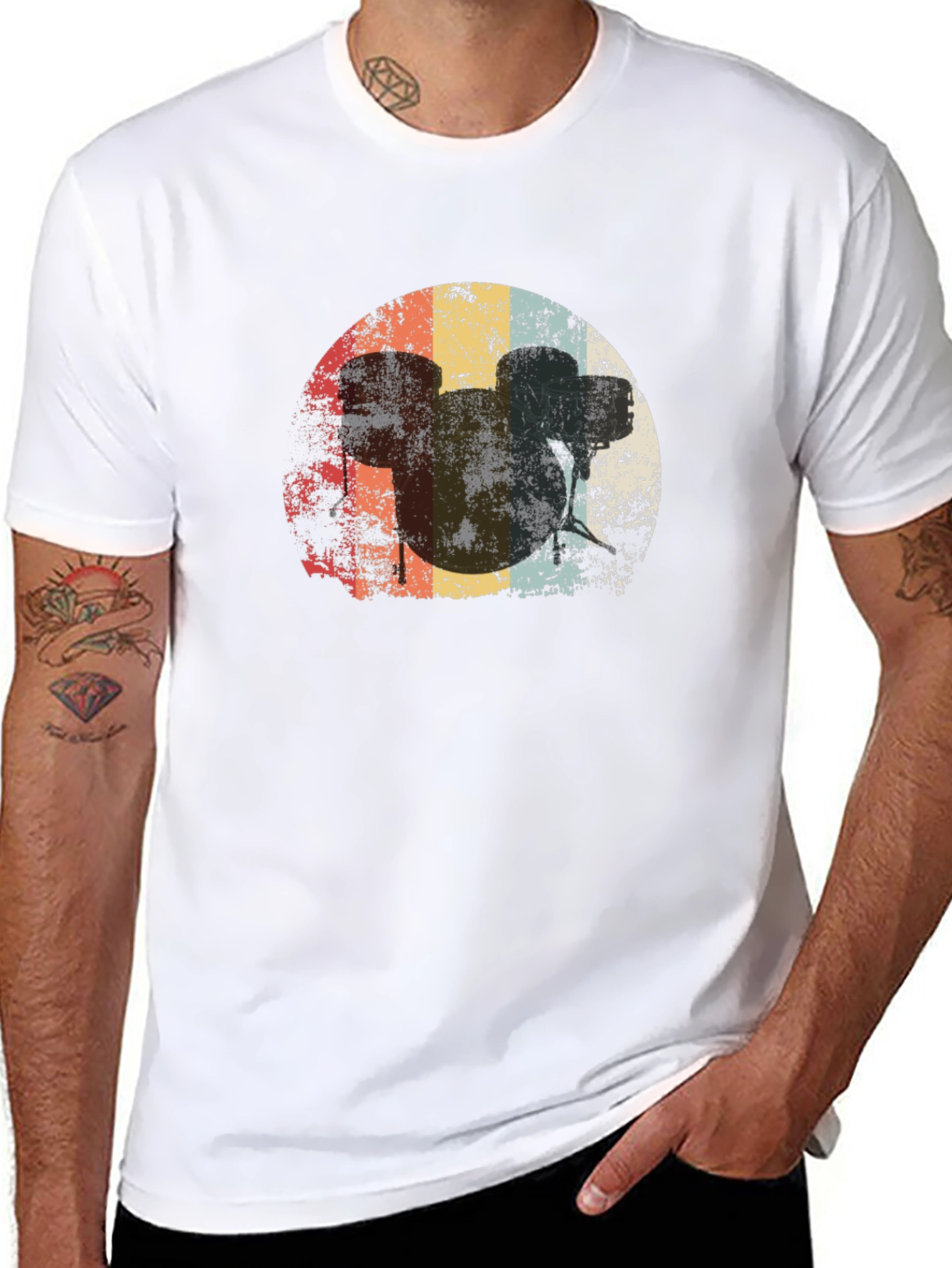 Retro Film Reel Graphic Tee