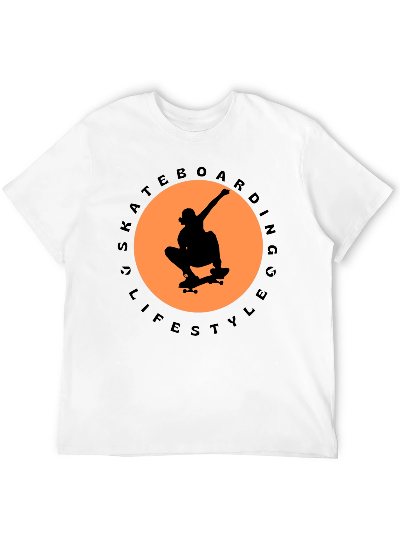 Skateboarding Lifestyle Graphic T-Shirt