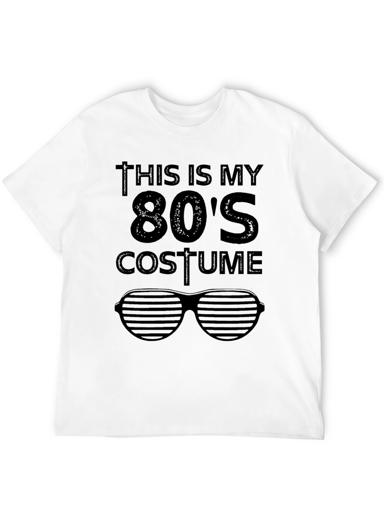 Retro 80s Costume T-Shirt - Funny Party Tee