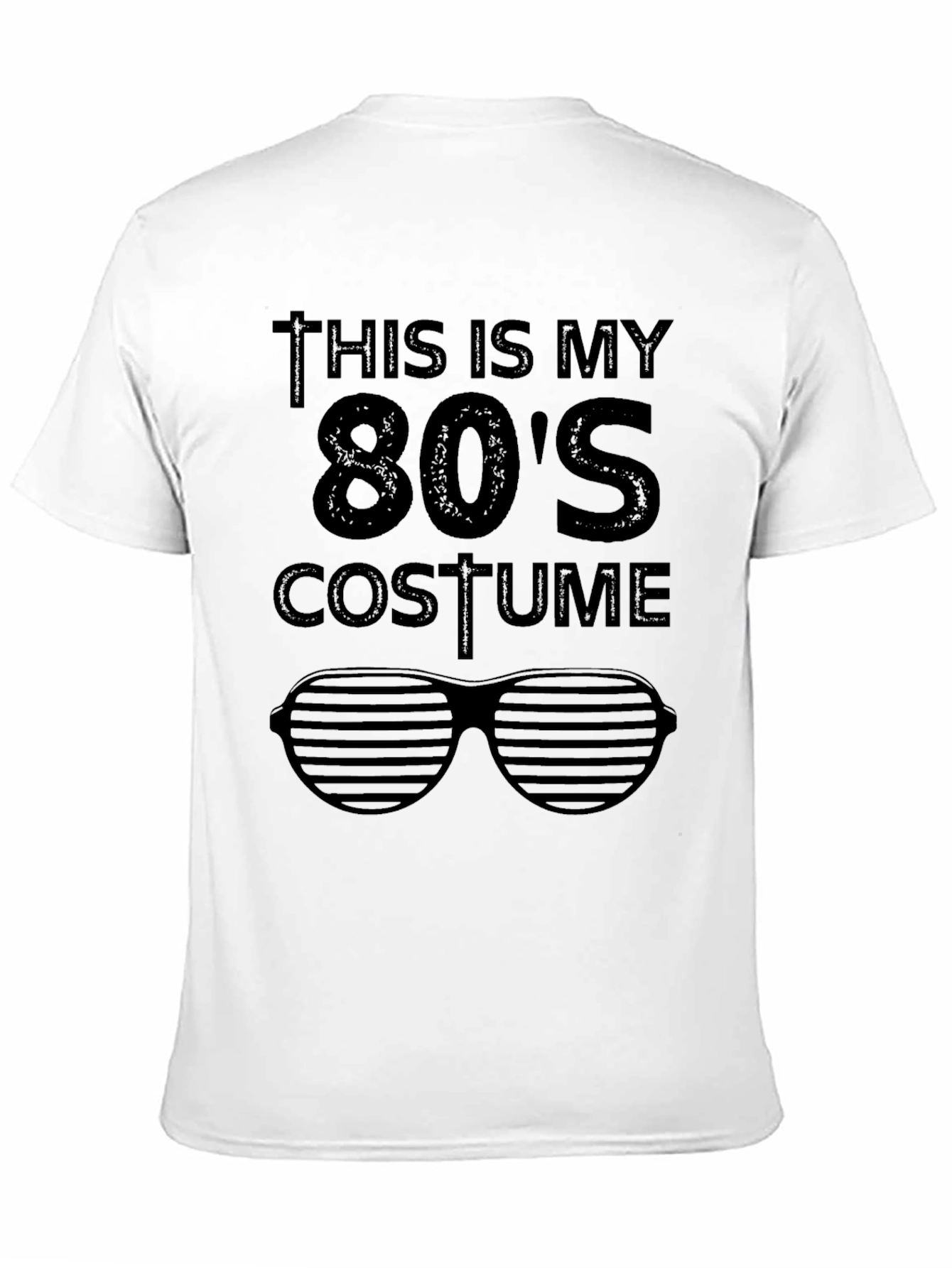 Retro 80s Costume T-Shirt - Funny Party Tee