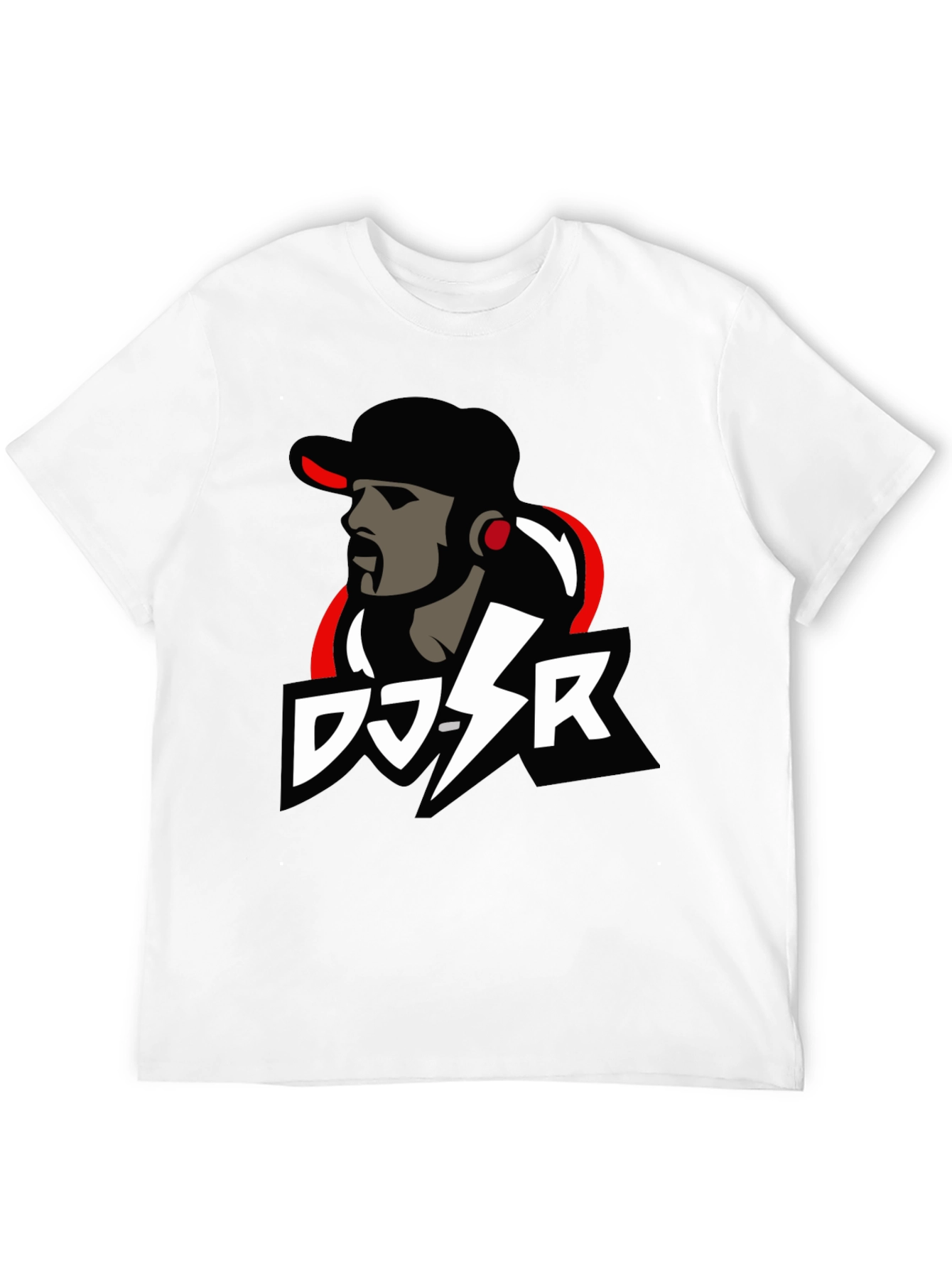 DJ-SR Graphic Tee - Cool Black T-Shirt
