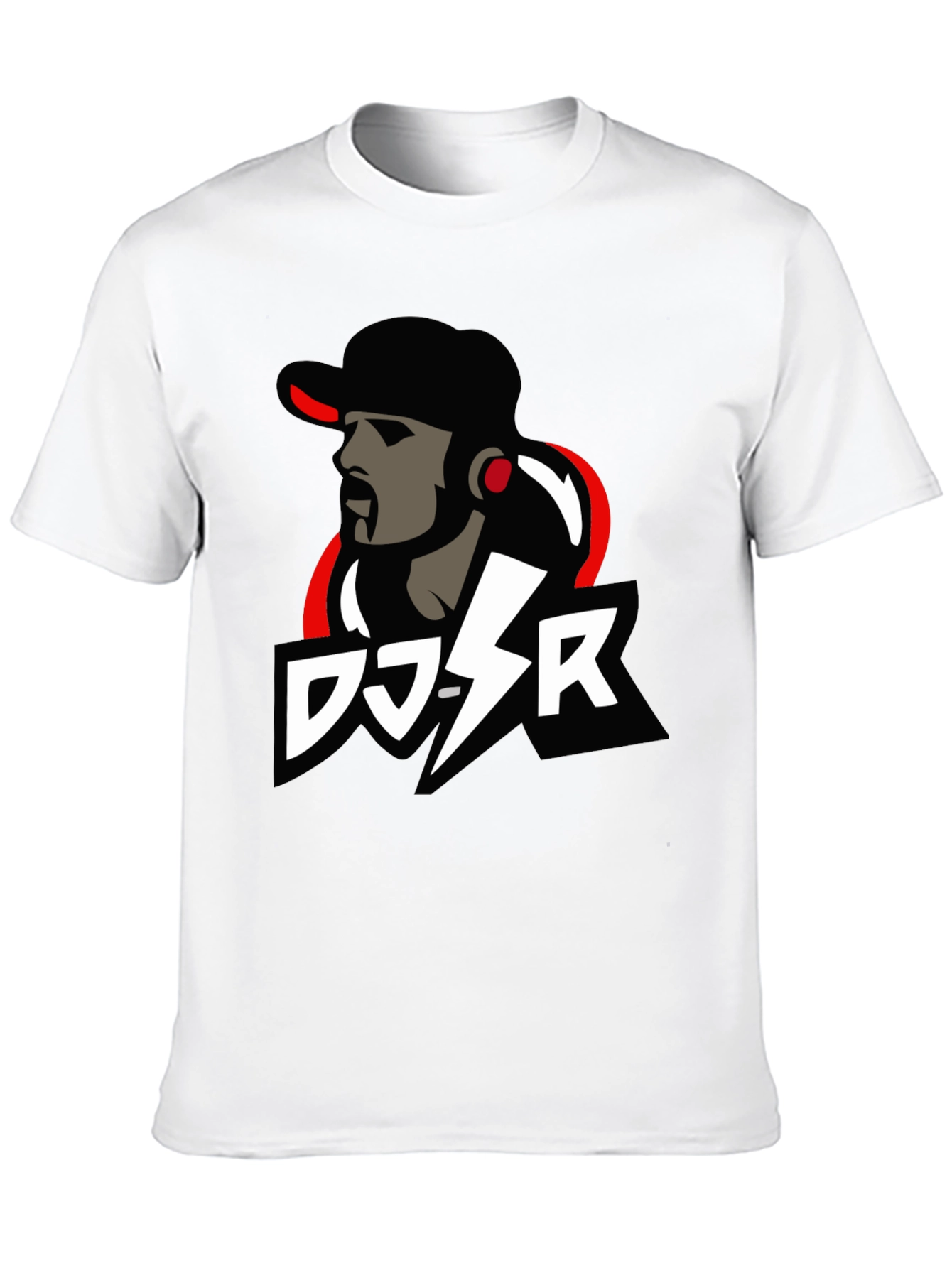 DJ-SR Graphic Tee - Cool Black T-Shirt